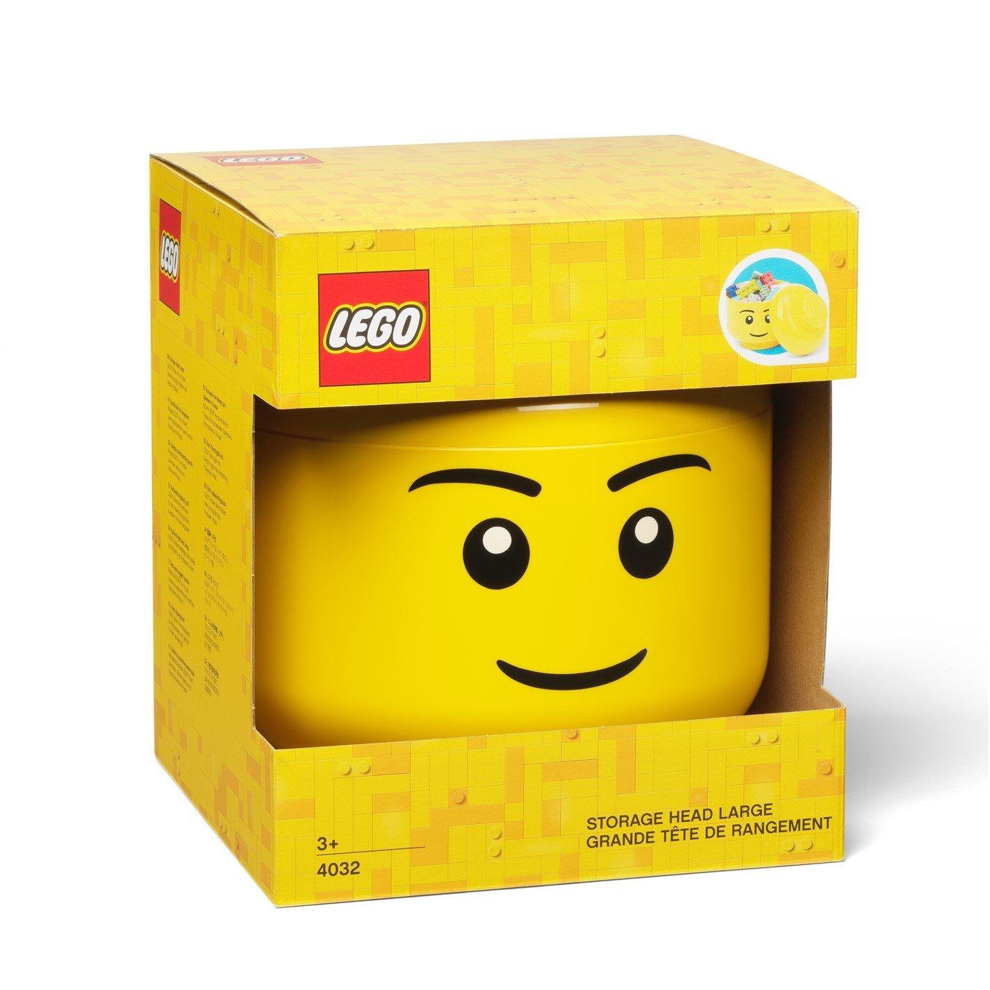 Yellow - LEGO - BOY LEGO Storage Head Set - 5