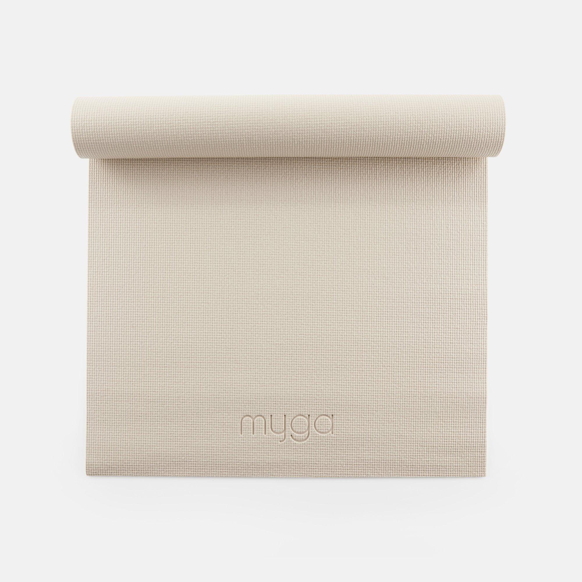 Sand - Myga - Yoga Mat – 4mm  Neutral Colour Palette - 2