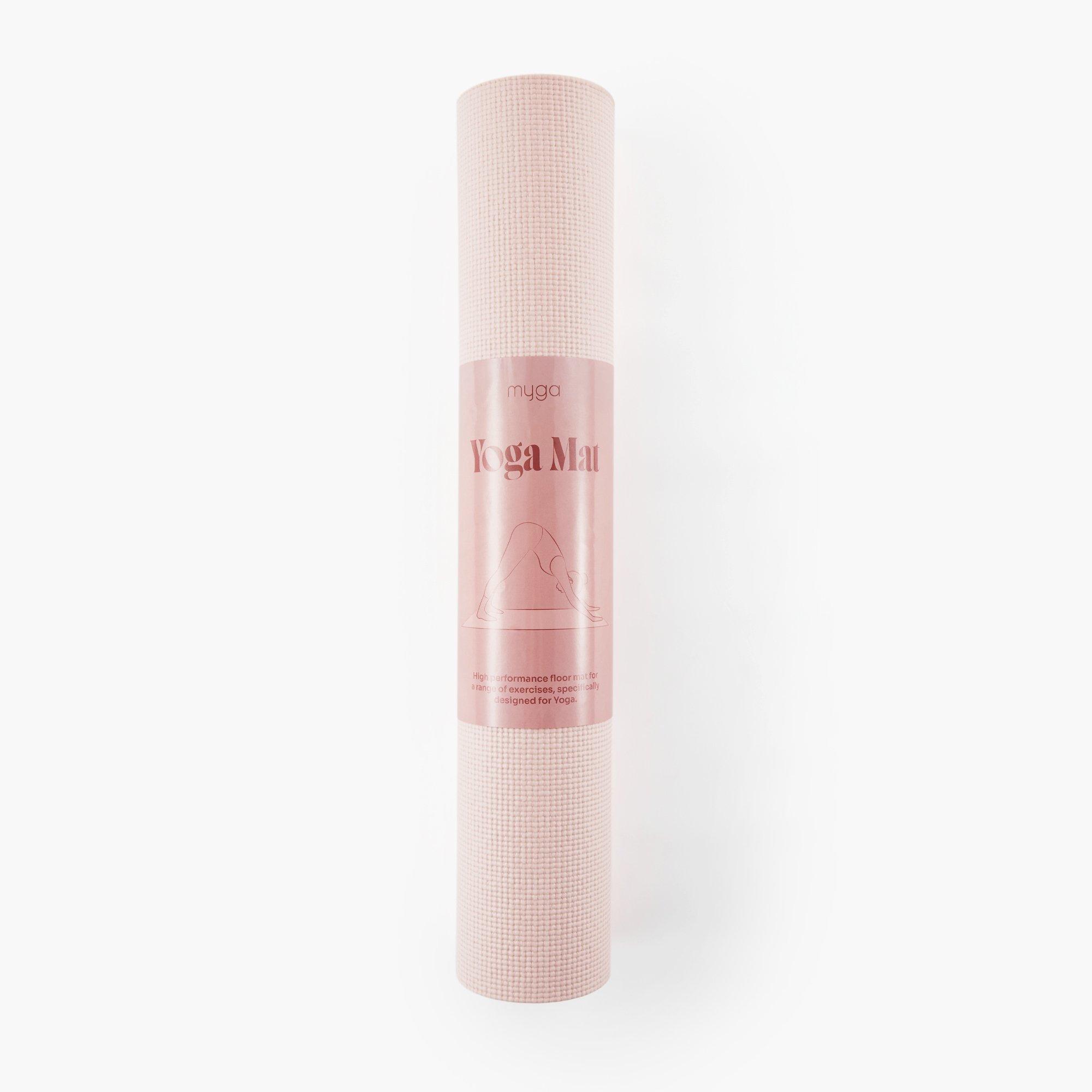 Blush - Myga - Yoga Mat – 4mm Neutral Colour Palette - 1