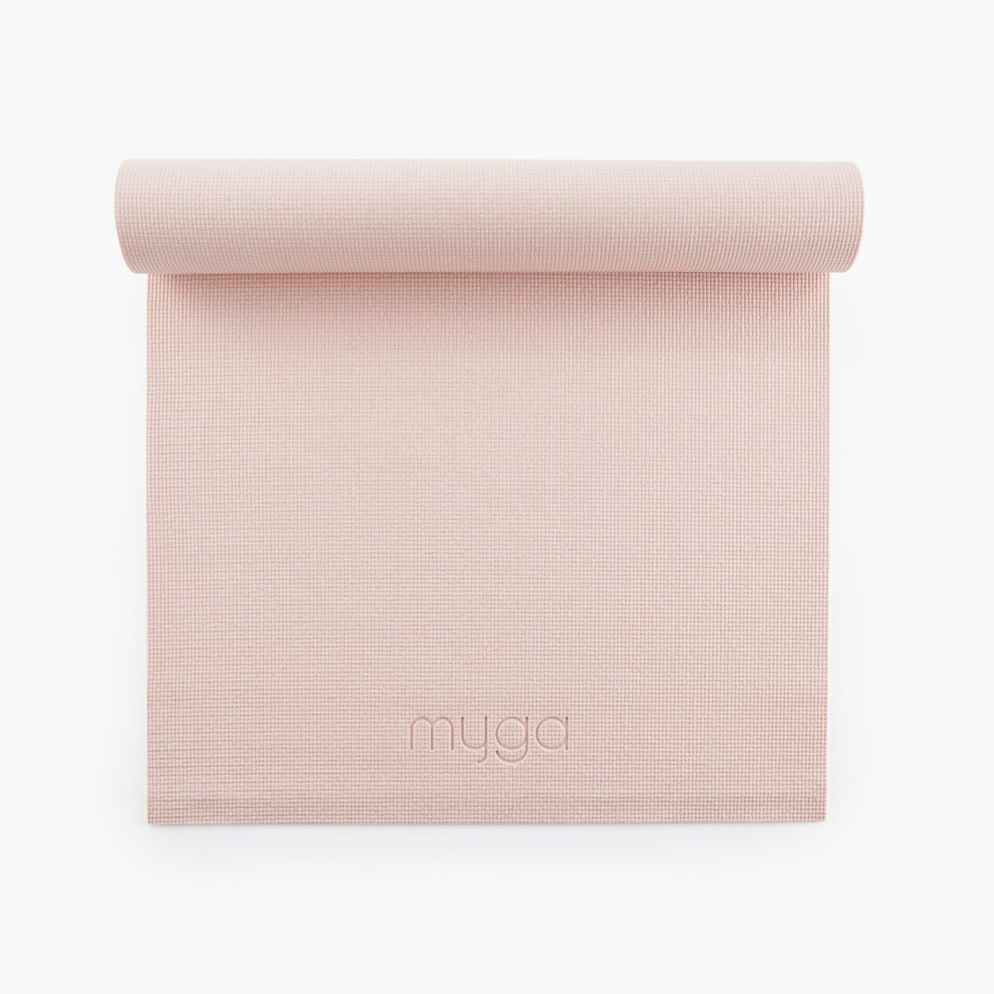 Blush - Myga - Myga Yoga Mat – 4mm  Neutral Colour Palette - 2