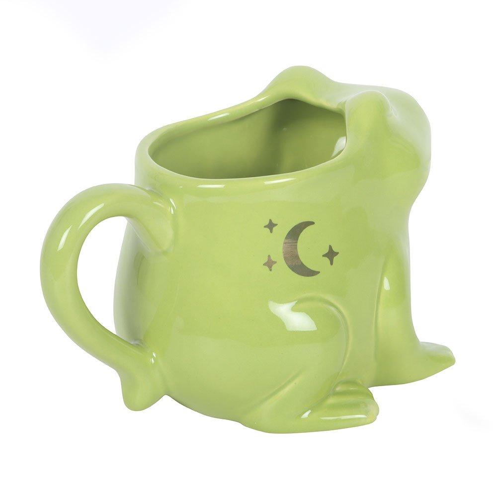 Green - Something Different - Luna Frog Shaped Mug - 4