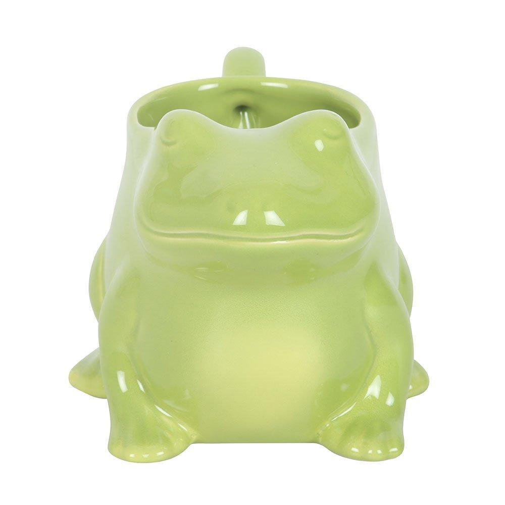 Green - Something Different - Luna Frog Shaped Mug - 5
