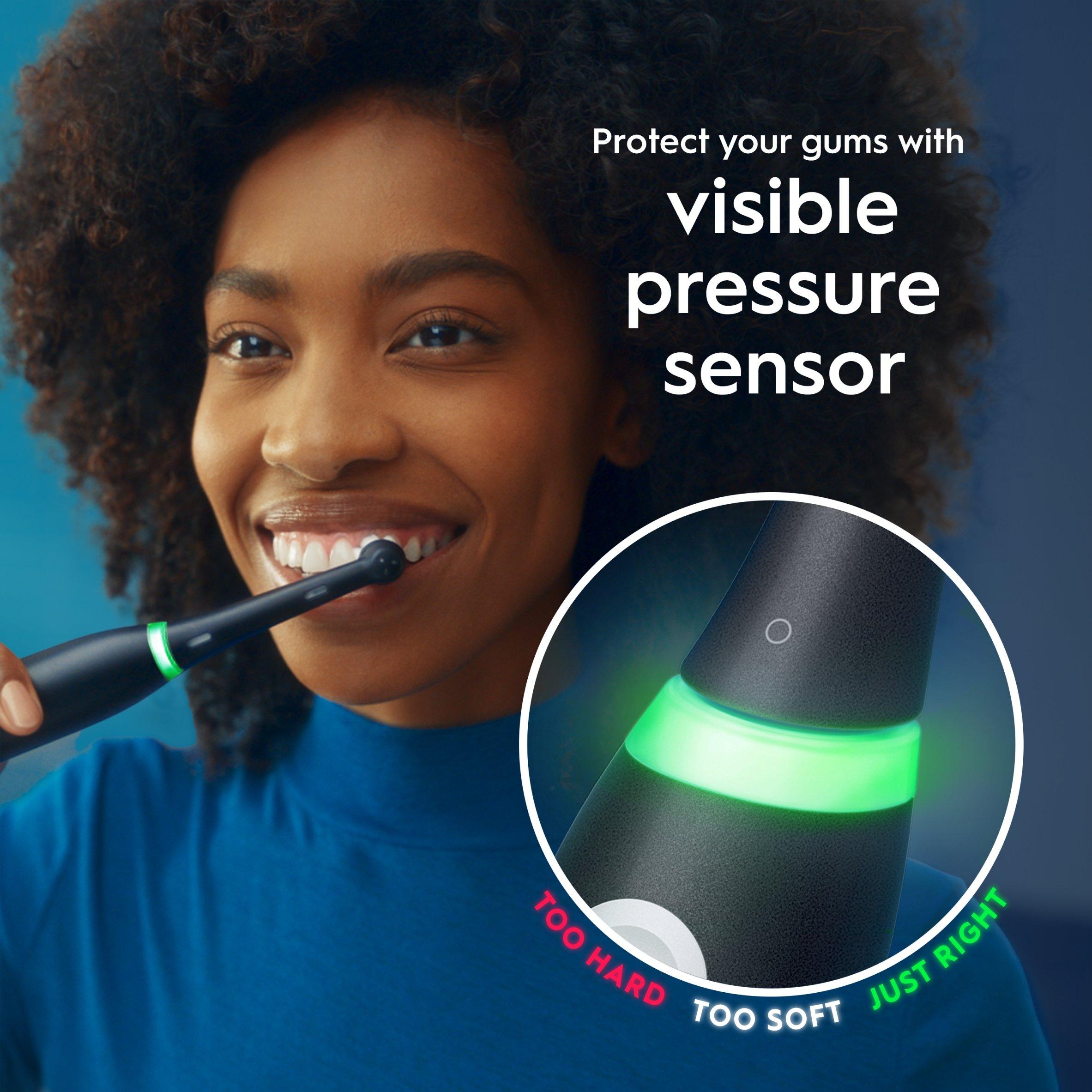 Black & Blue - Oral B - Oral-B iO3 MattBlack & IceBlue Toothbrush Duo+Case - 9