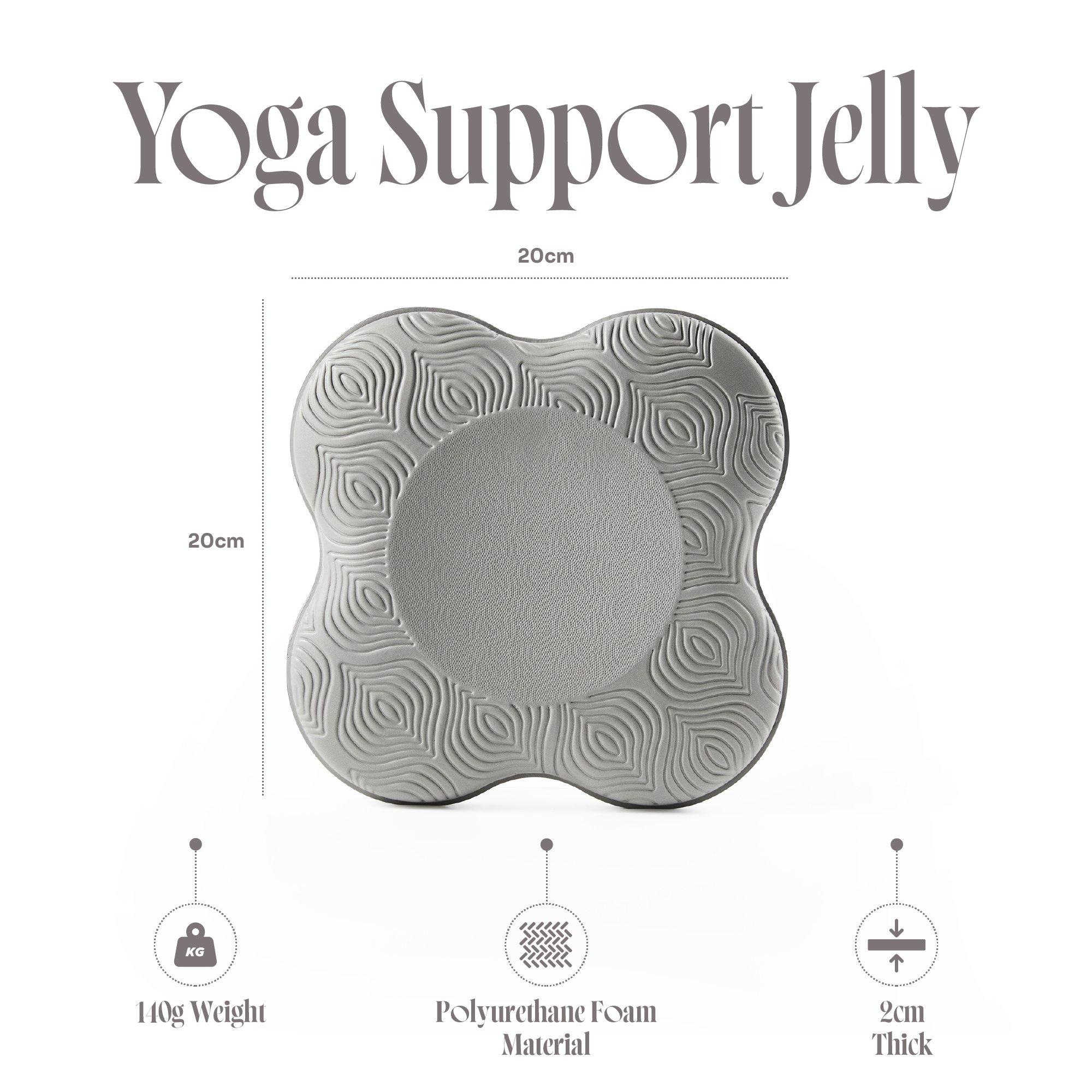 Grey - Myga - Yoga Jellies Joint Protection & Comfort Pads - 2