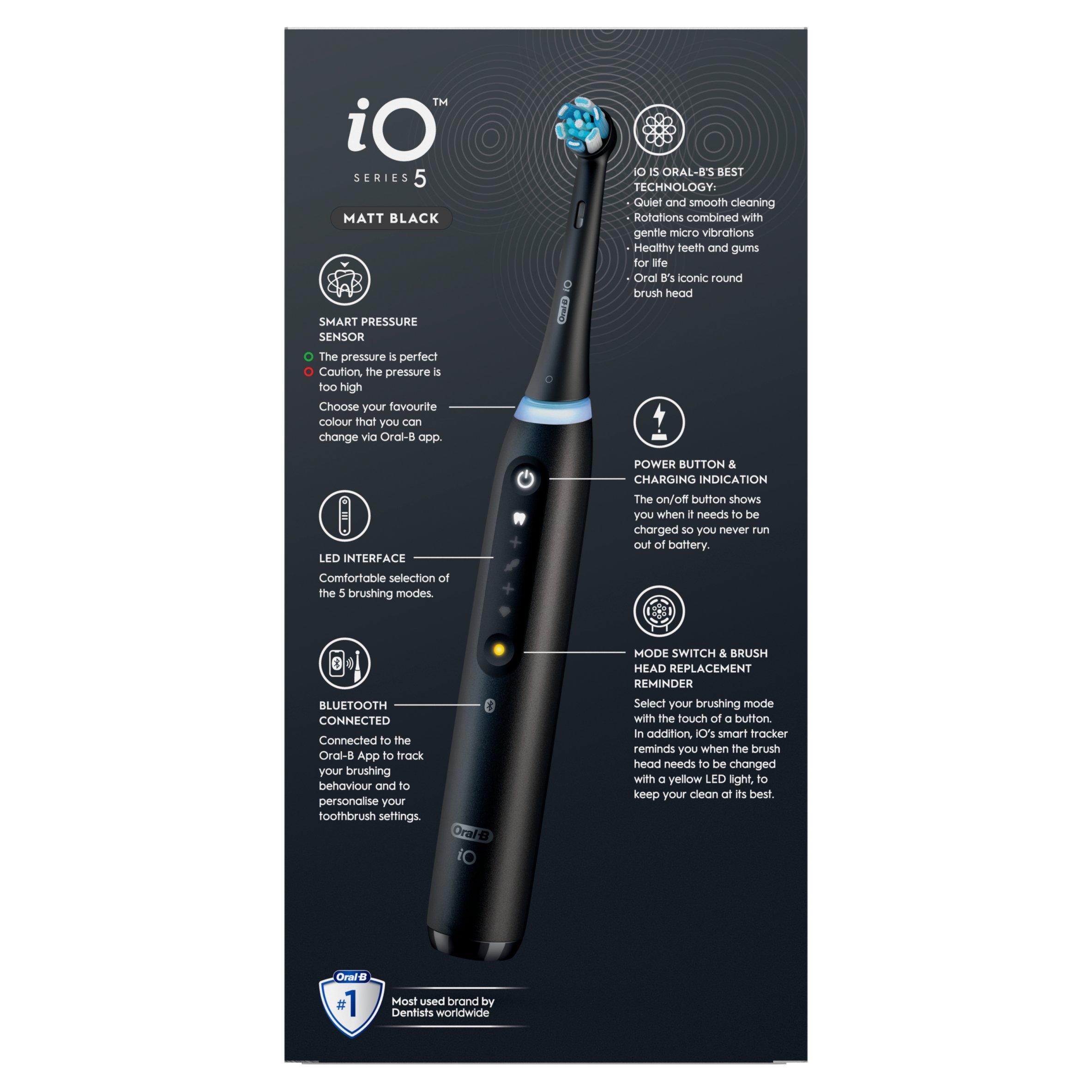 Black - Oral B - Oral-B iO5 Series Matt Black - 13