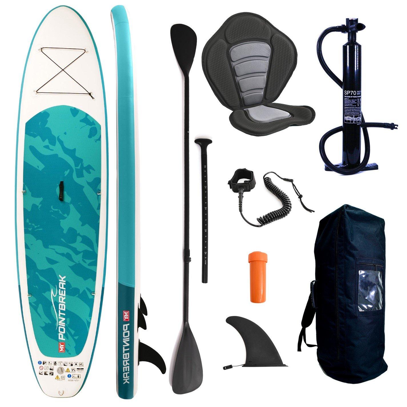 Planet Direct  M.y Point Break 10Ft 6In Inflatable Paddle Board W - Blue - Large