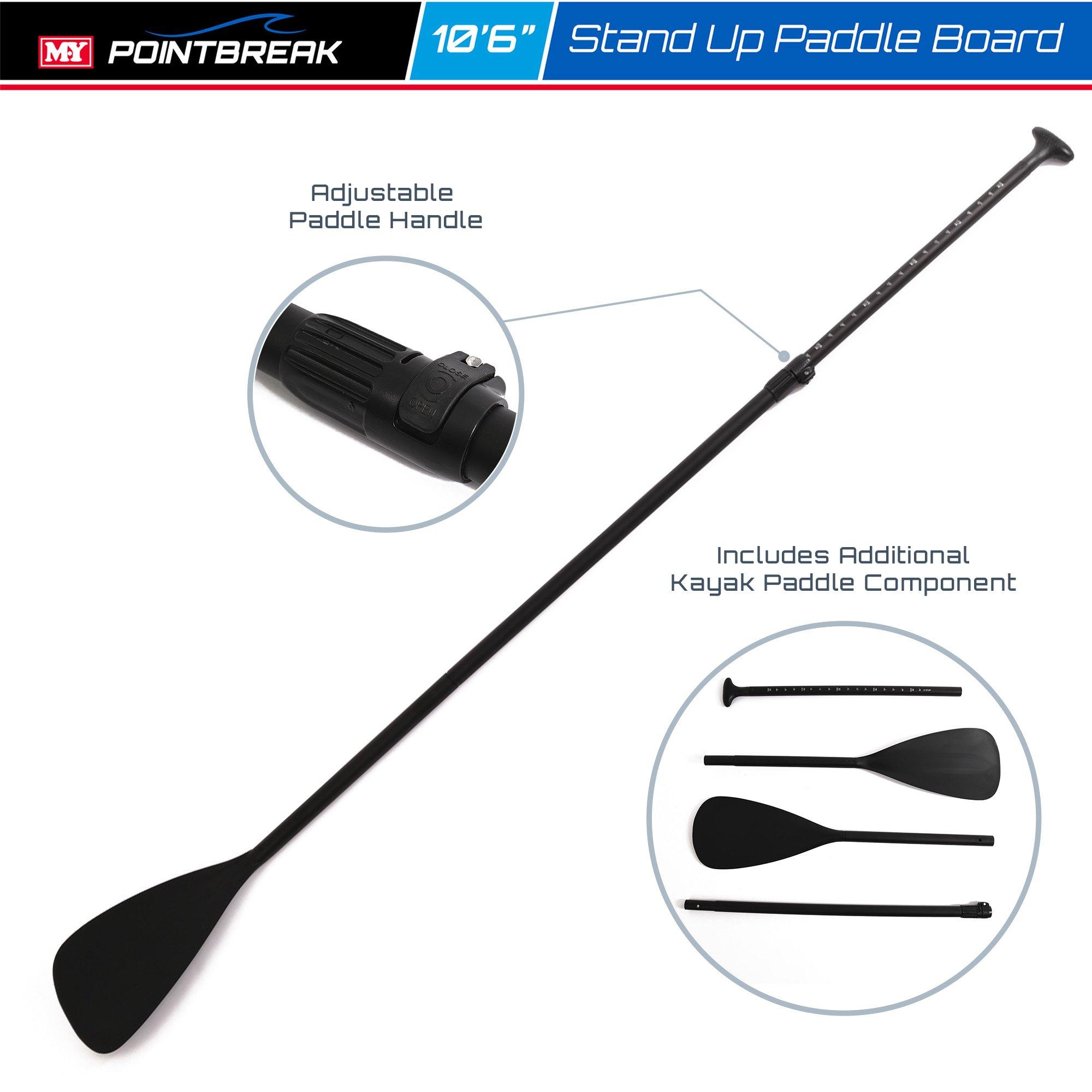 Blue - Planet Direct - M.Y Point Break 10ft 6in Inflatable Paddle Board w - 4