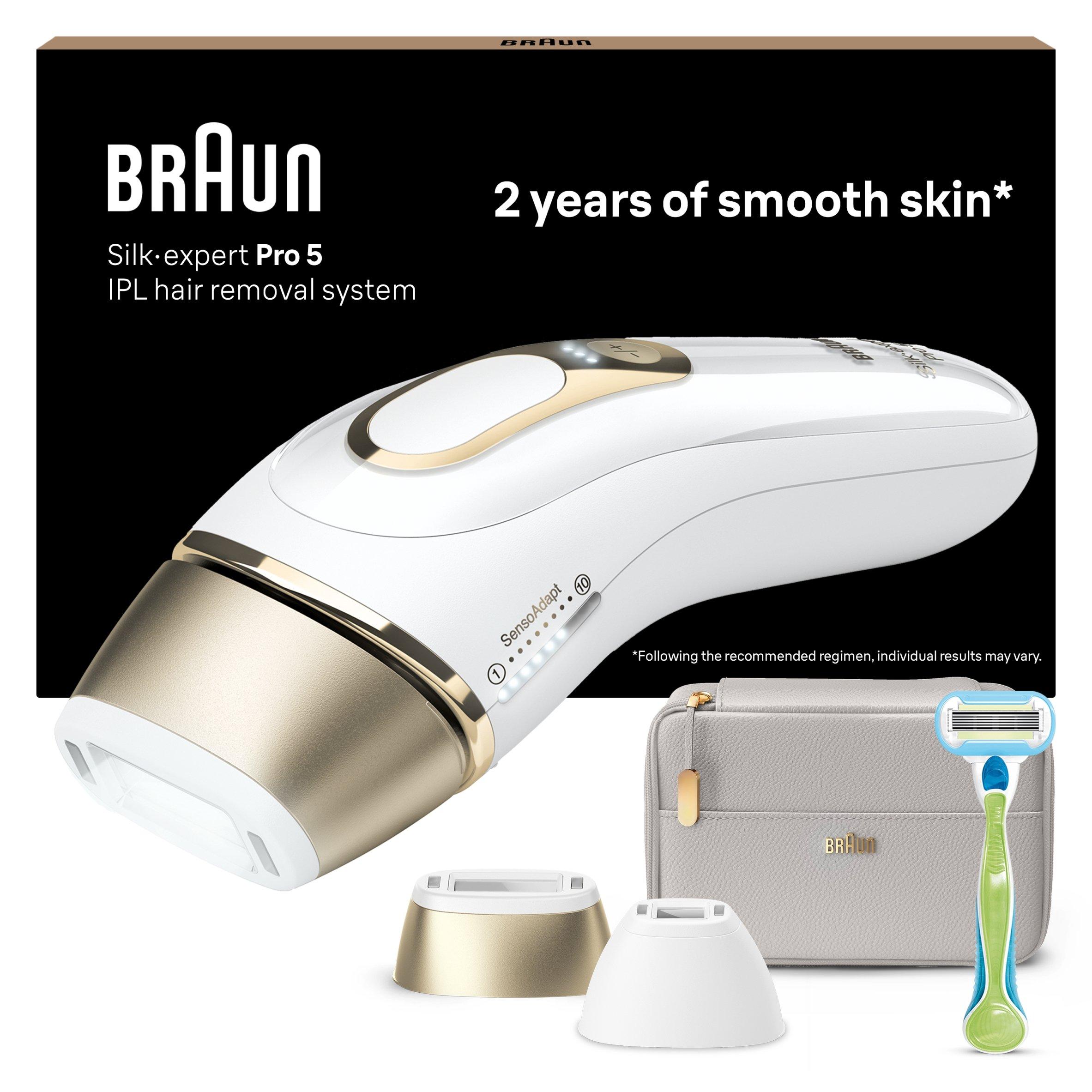 White - Braun - Braun IPL5124 Permanent Hair Removal - 1