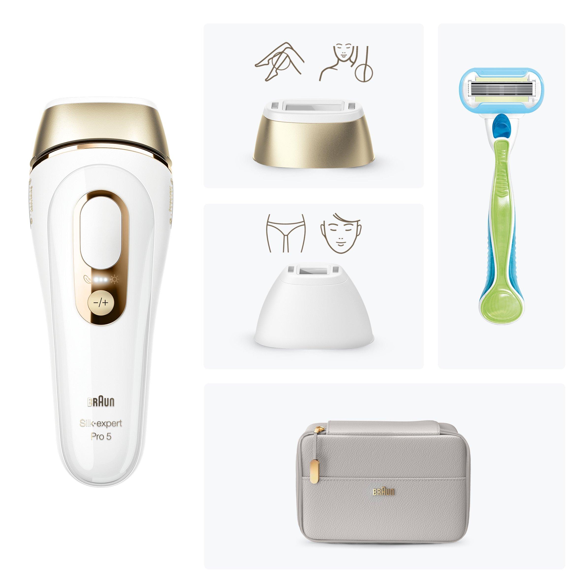 White - Braun - Braun IPL5124 Permanent Hair Removal - 4