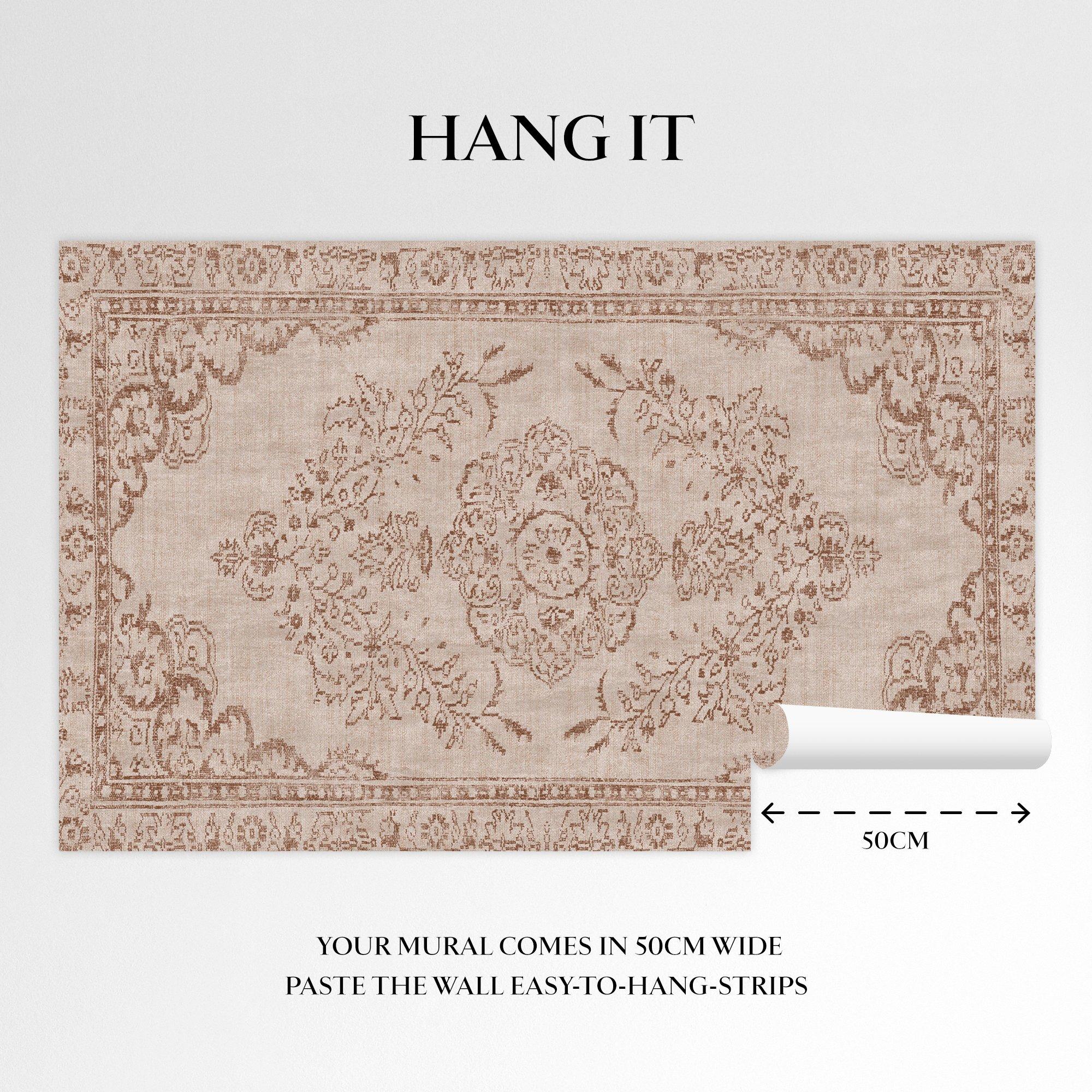 Clay - Abigail Ahern - Abigail Ahern Tapestry Clay Fixed Size Mural - 3