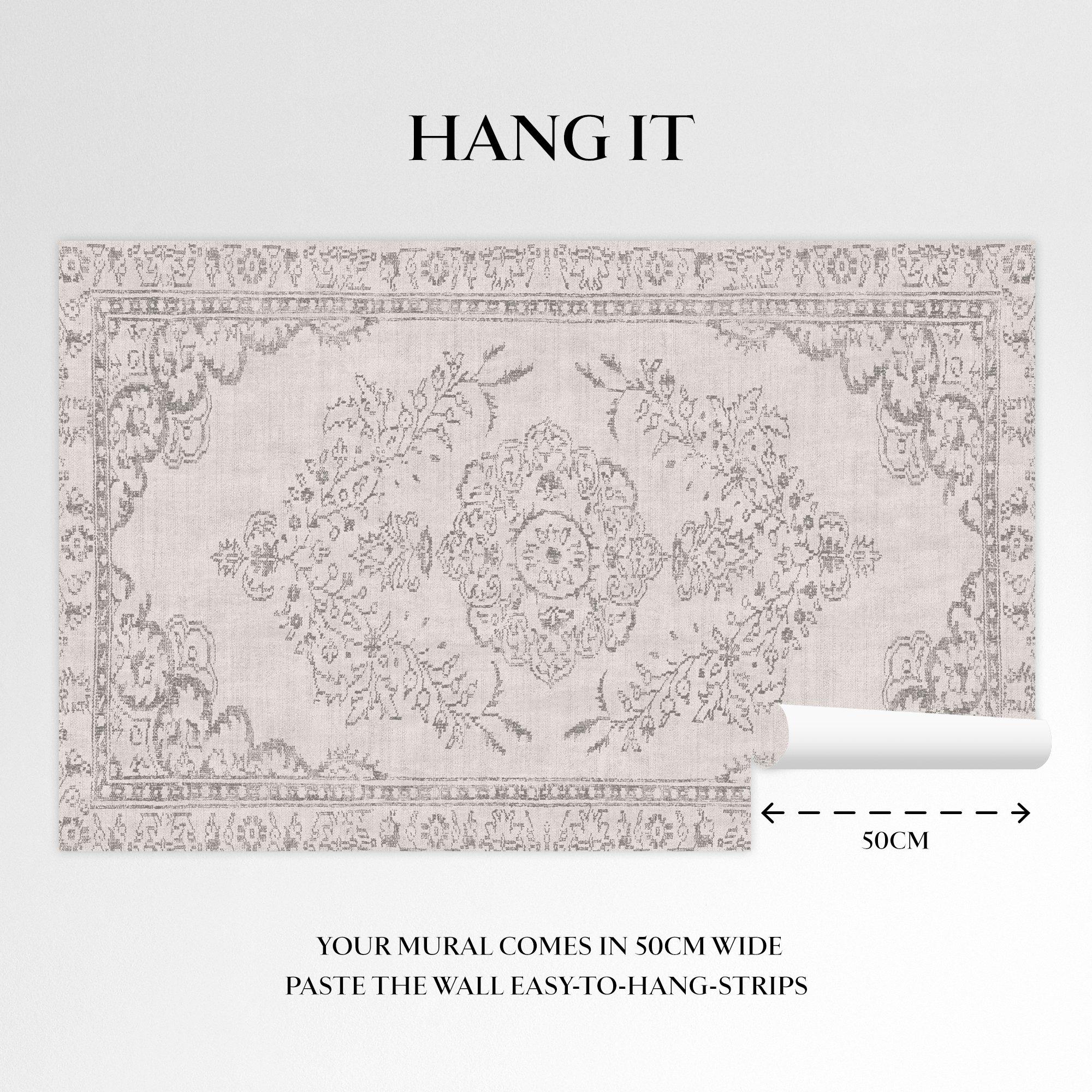 Putty - Abigail Ahern - Abigail Ahern Tapestry Putty Fixed Size Mural - 3