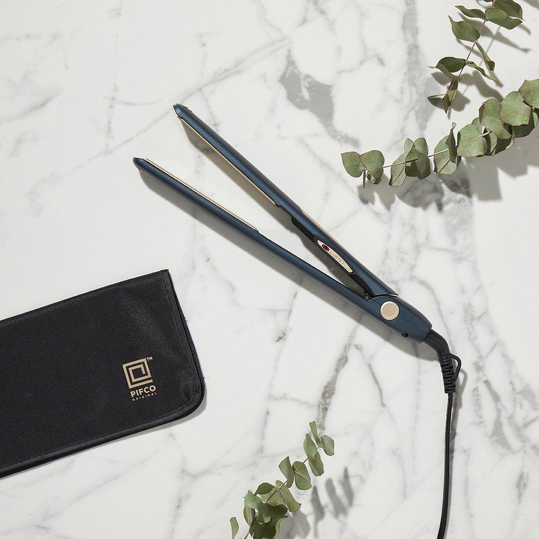 Navy - Pifco - PIFCO Silk Shine Ceramic Slim Straightners - 4