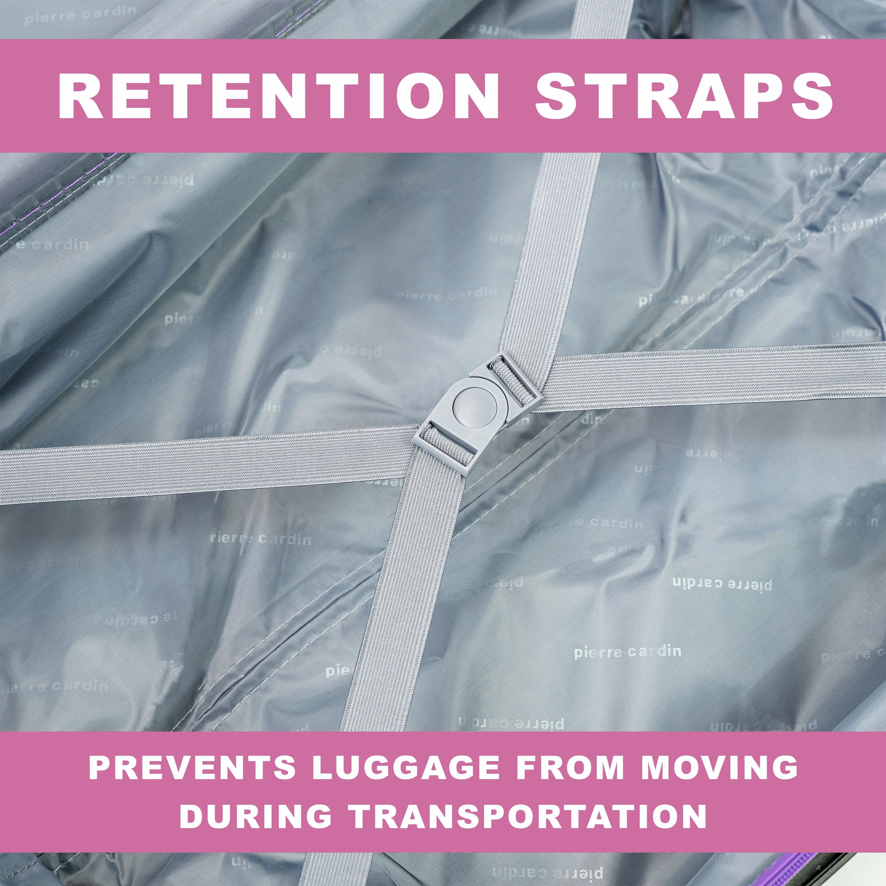 Pink - Pierre Cardin - Soleil 30-inch Hard Shell Large Suitcase Luggage - 6