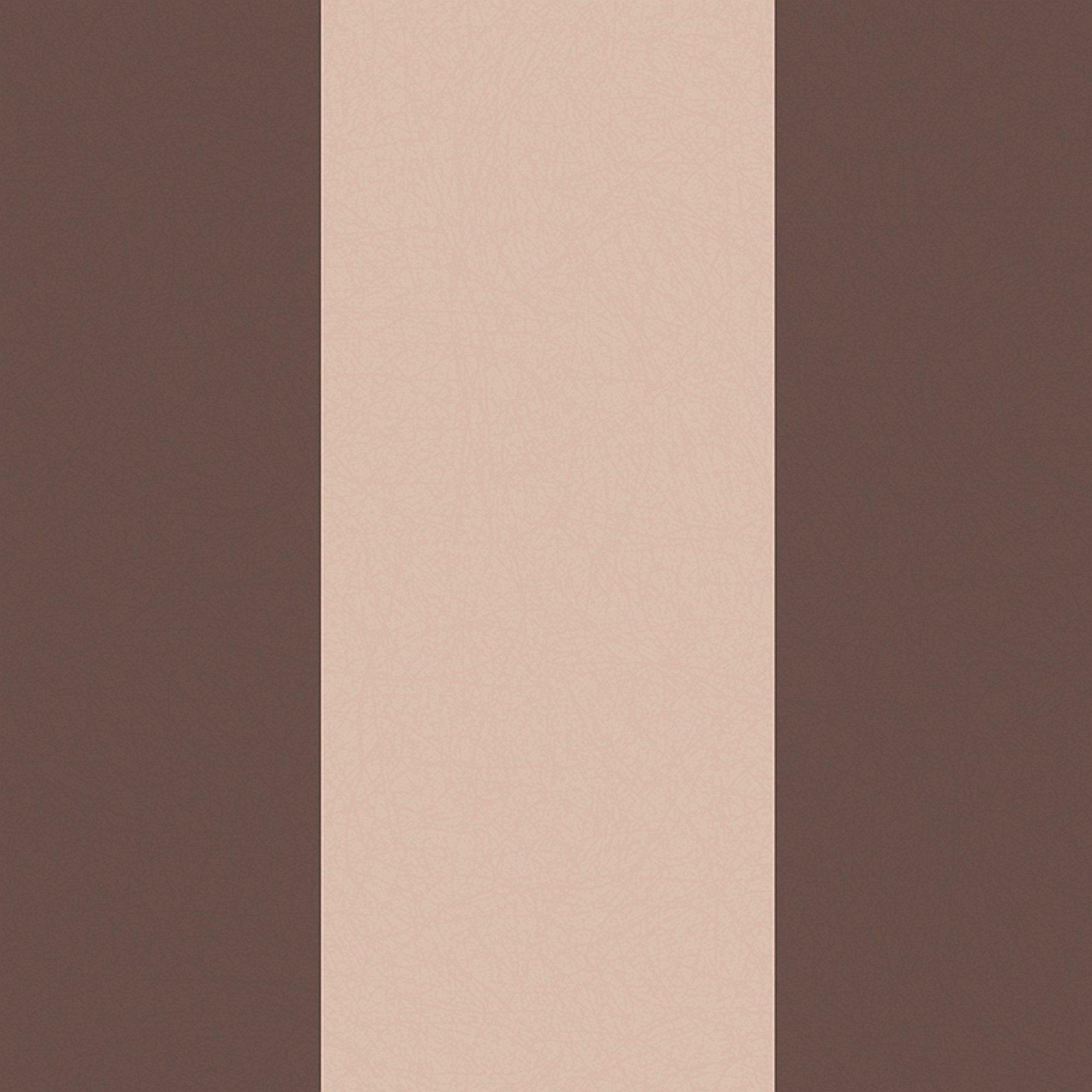 Mocha - MADE - Demi Wide Stripe Wallpaper - 4