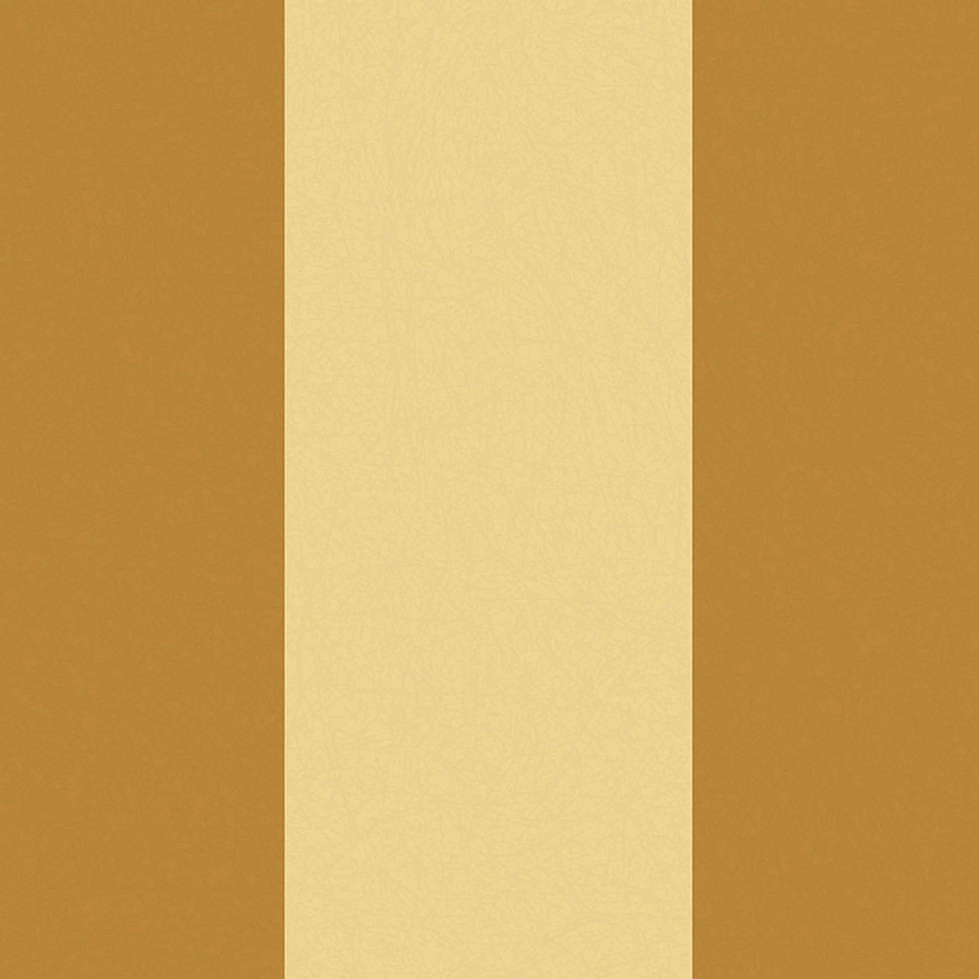 Ochre - MADE - Demi Wide Stripe Wallpaper - 4