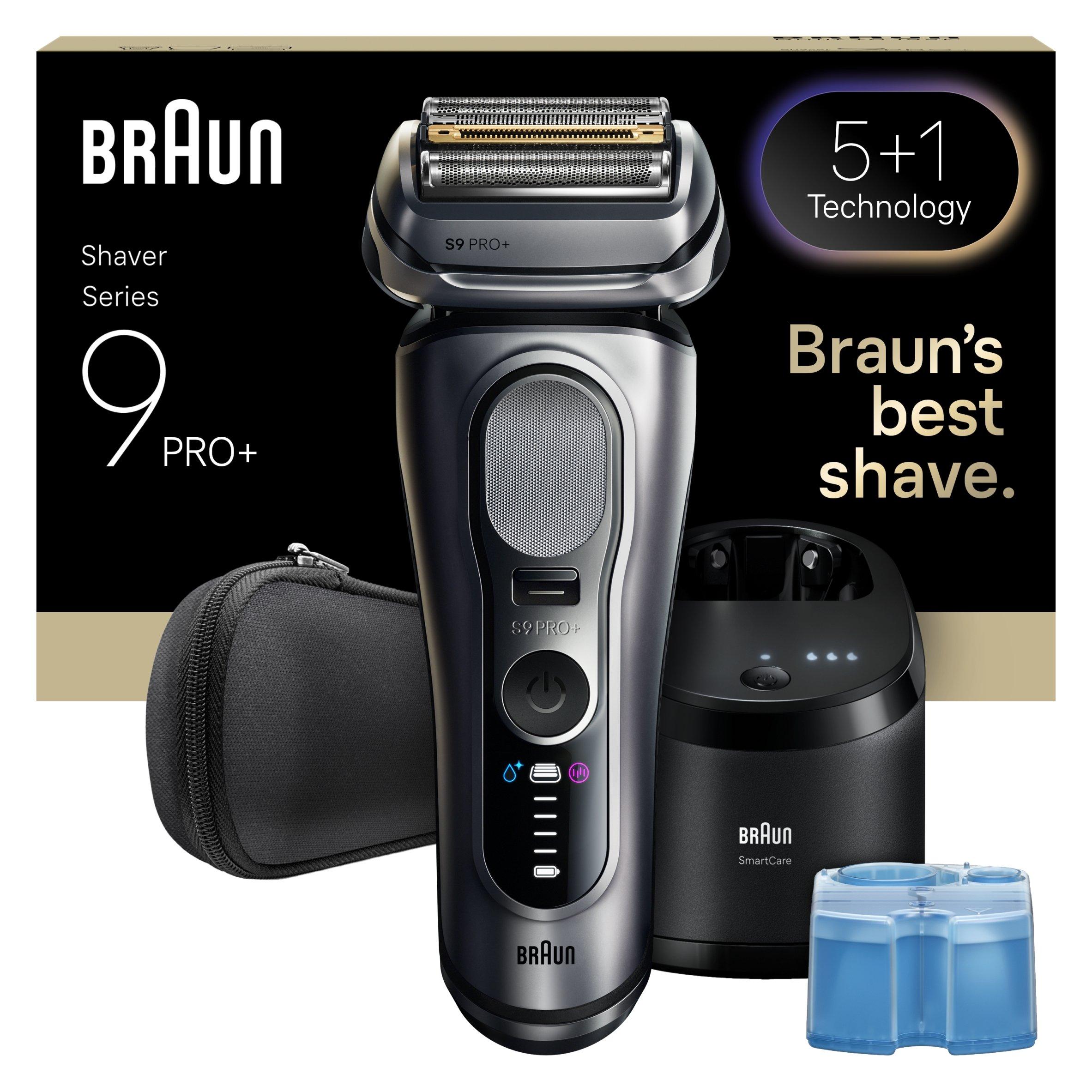 Silver - Braun - Braun Series 9 PRO+ Electric Shaver 9667CC Silver - 1