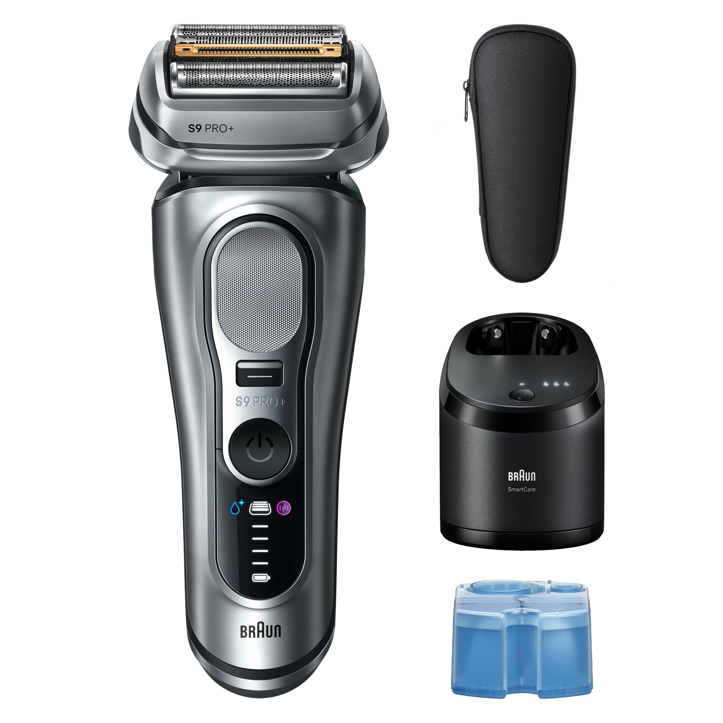 Braun | Braun Series 9 PRO+ Electric Shaver 9667CC Silver | FRASERS