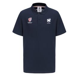 Rugby World Cup John Richmond Junior logo print long sleeved T-shirt