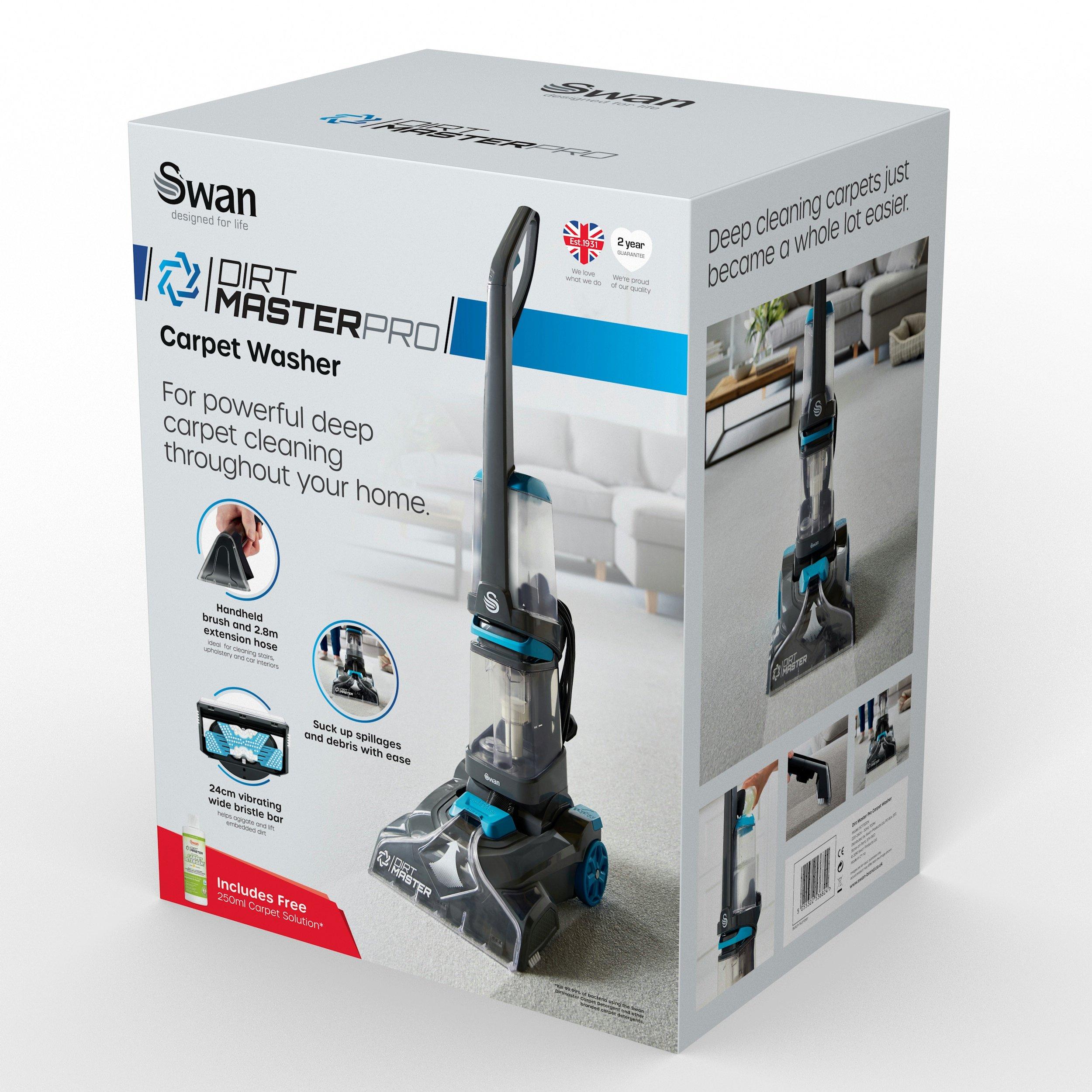 Black - Swan - Swan Dirtmaster Pro Carpet Cleaner - 11