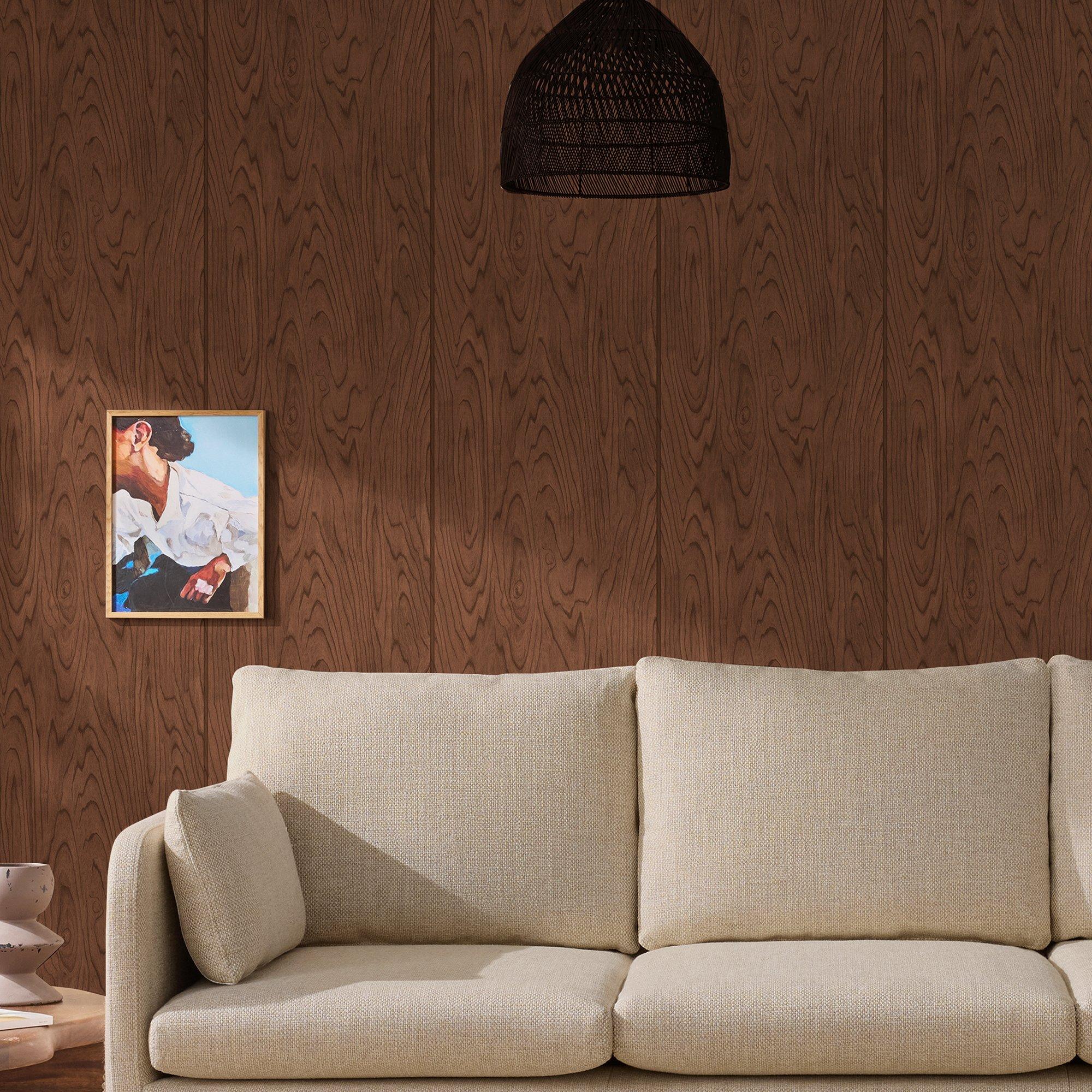 Dark Tone - MADE - Orly Timber Wallpaper - 2