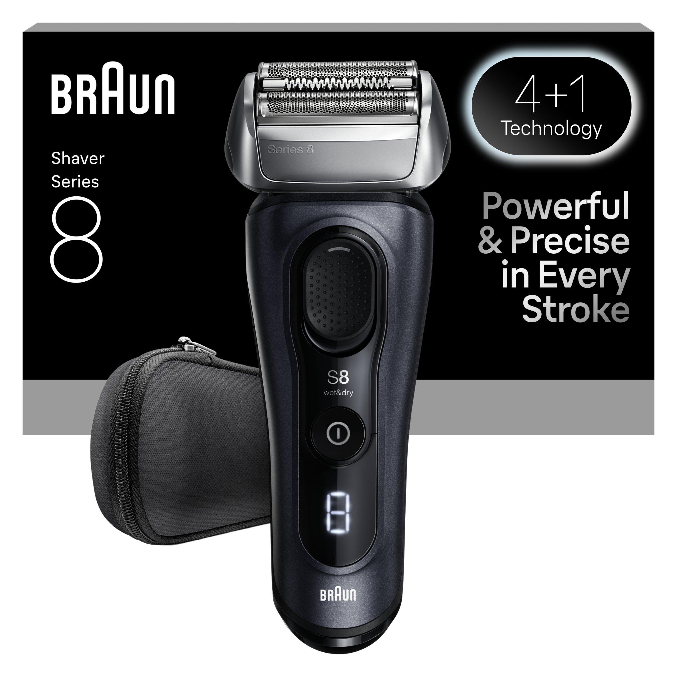 Grey - Braun - Braun Series 8 Electric Shaver 8603S Grey - 1