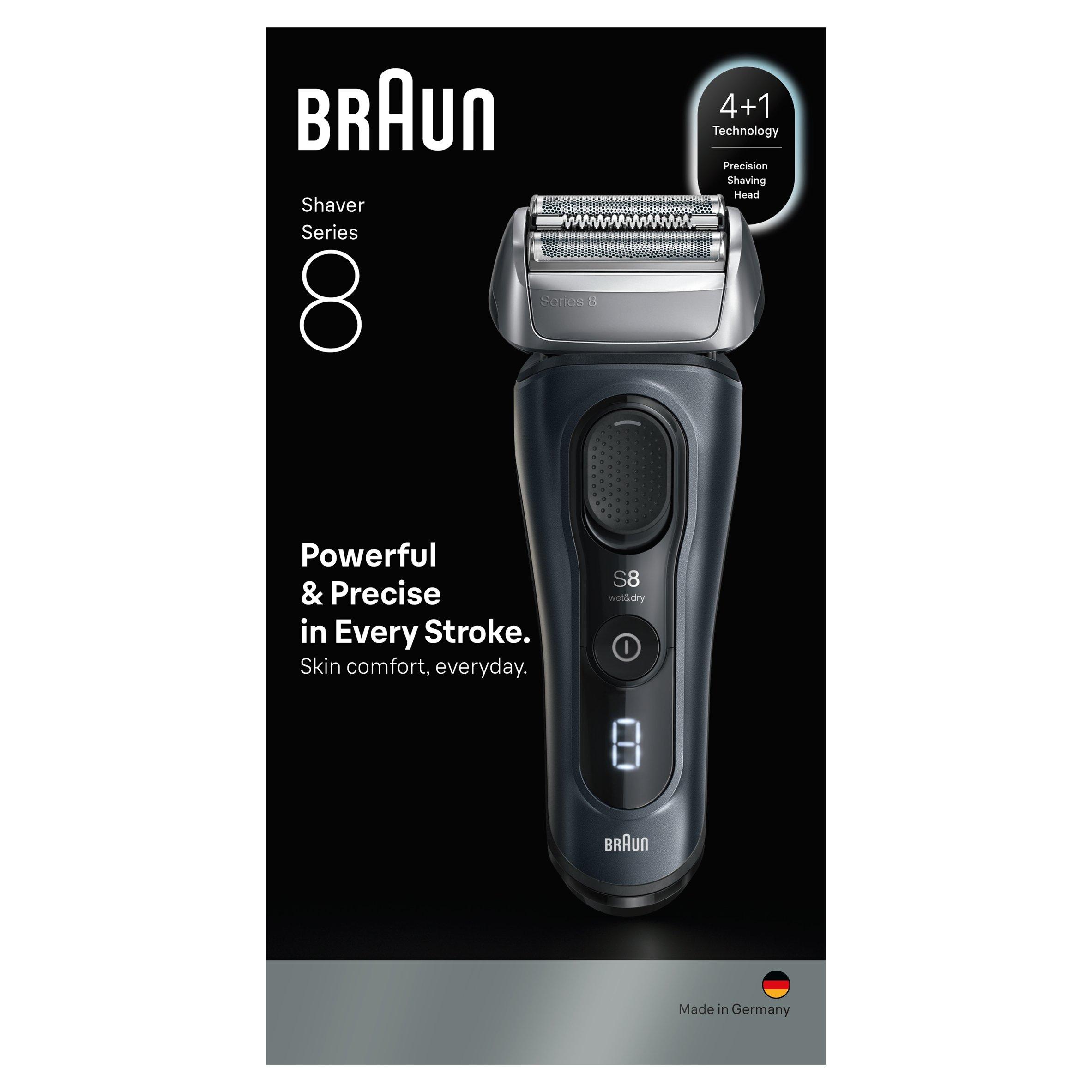 Grey - Braun - Braun Series 8 Electric Shaver 8603S Grey - 2