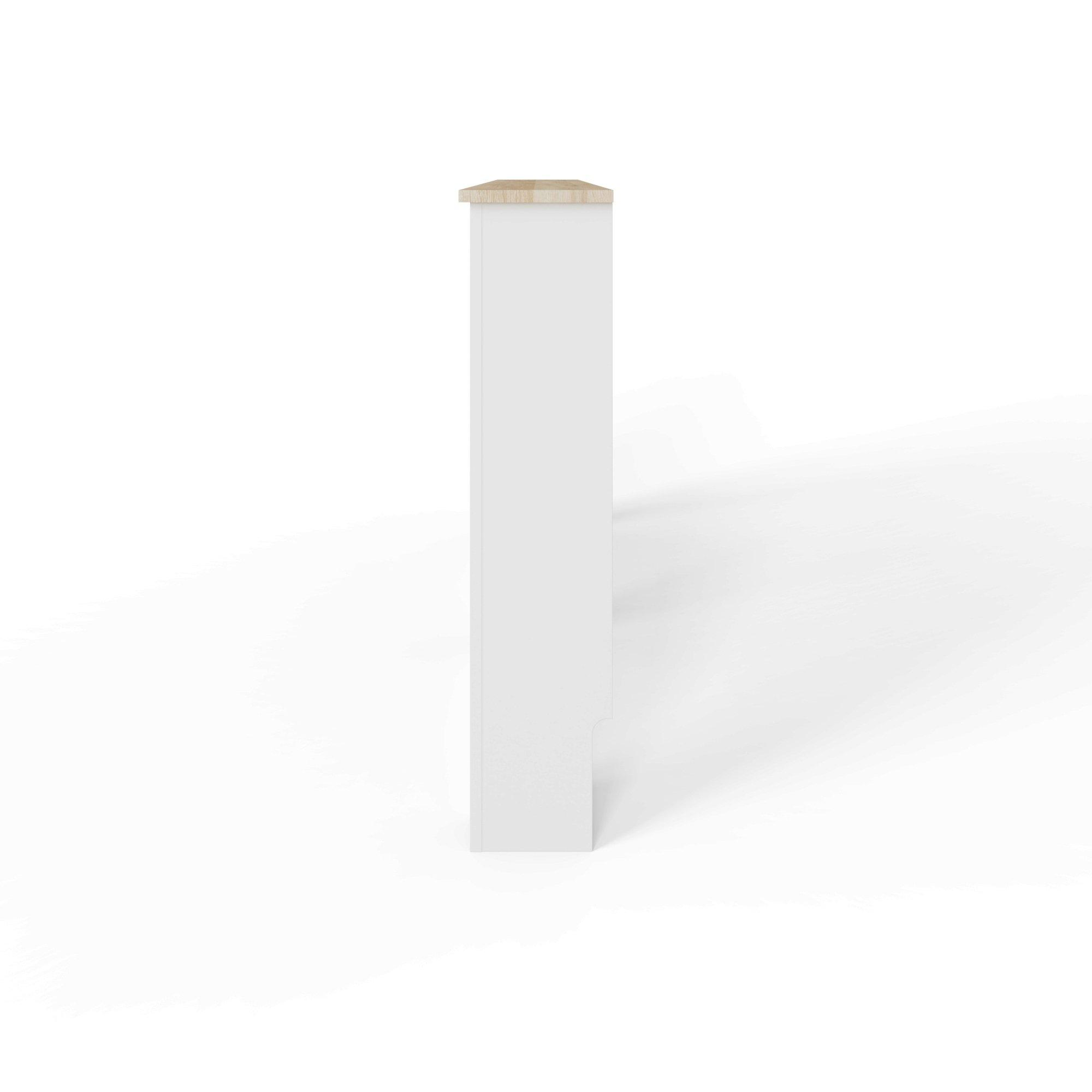 White - GFW - Longslow Radiator Cover Extra Large Grey - 5