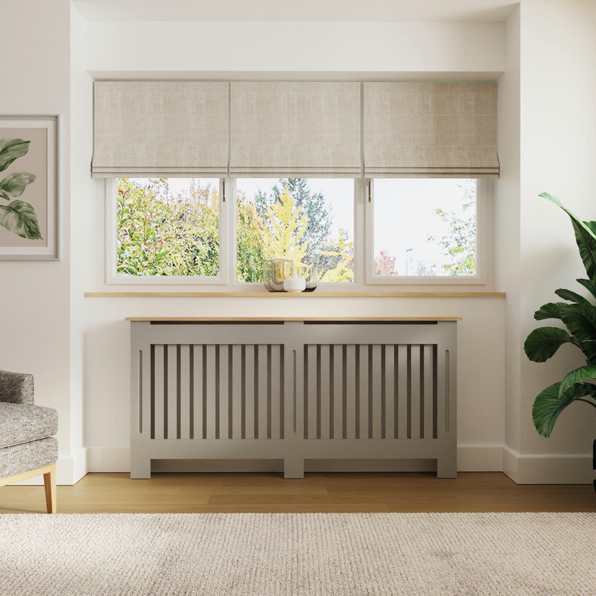 Gfw  Longslow Radiator Cover Extra Large Grey
