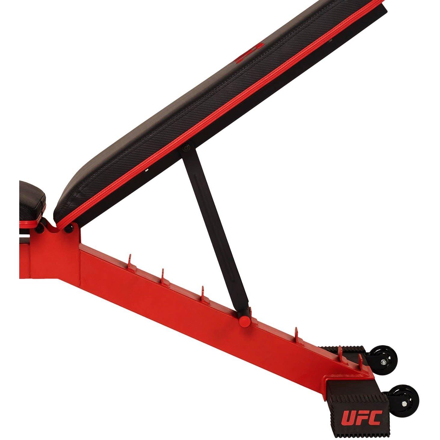 Red - UFC - UFC Deluxe FID Weight Bench - 5