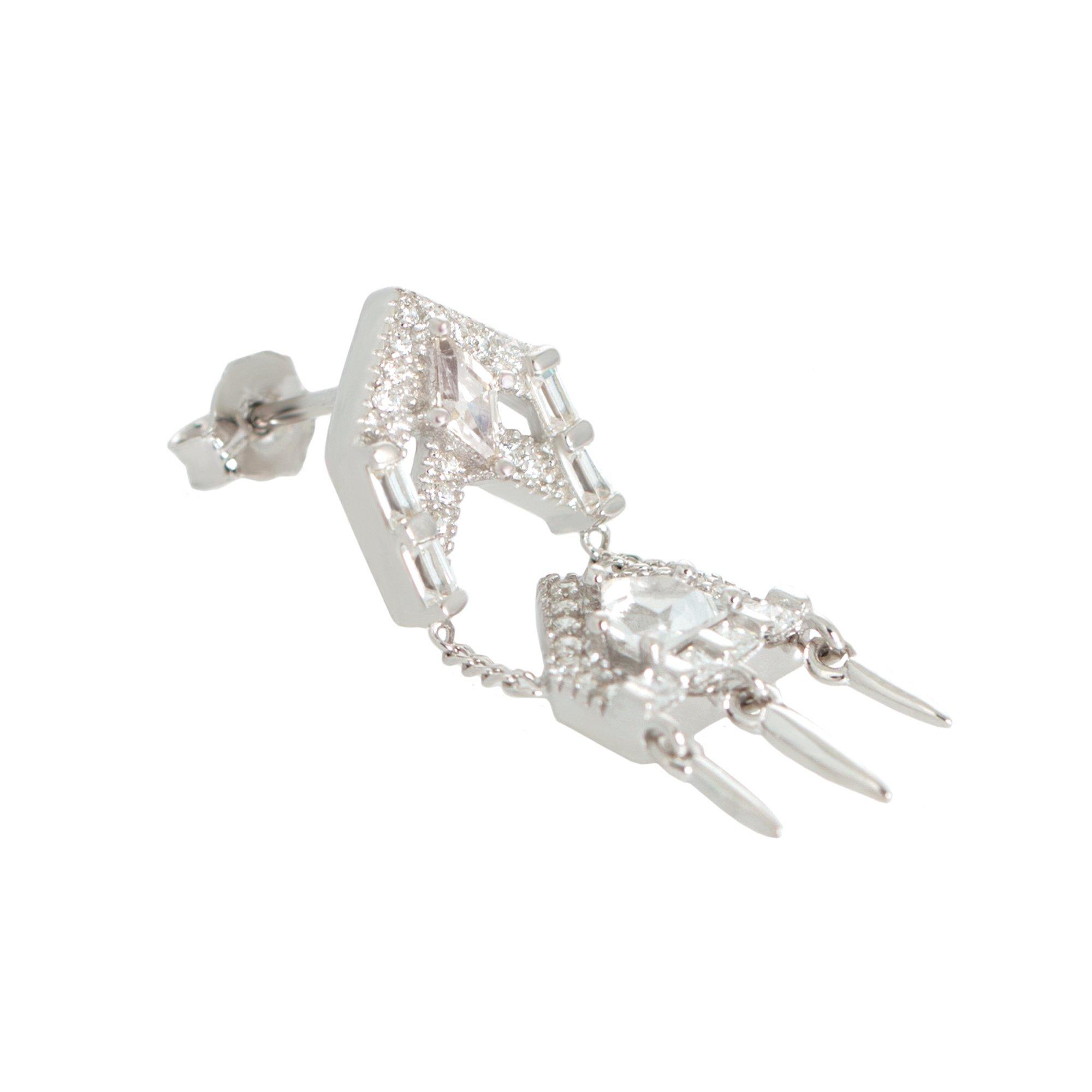 Silver - Espree - Espree The Cara earrings - 2