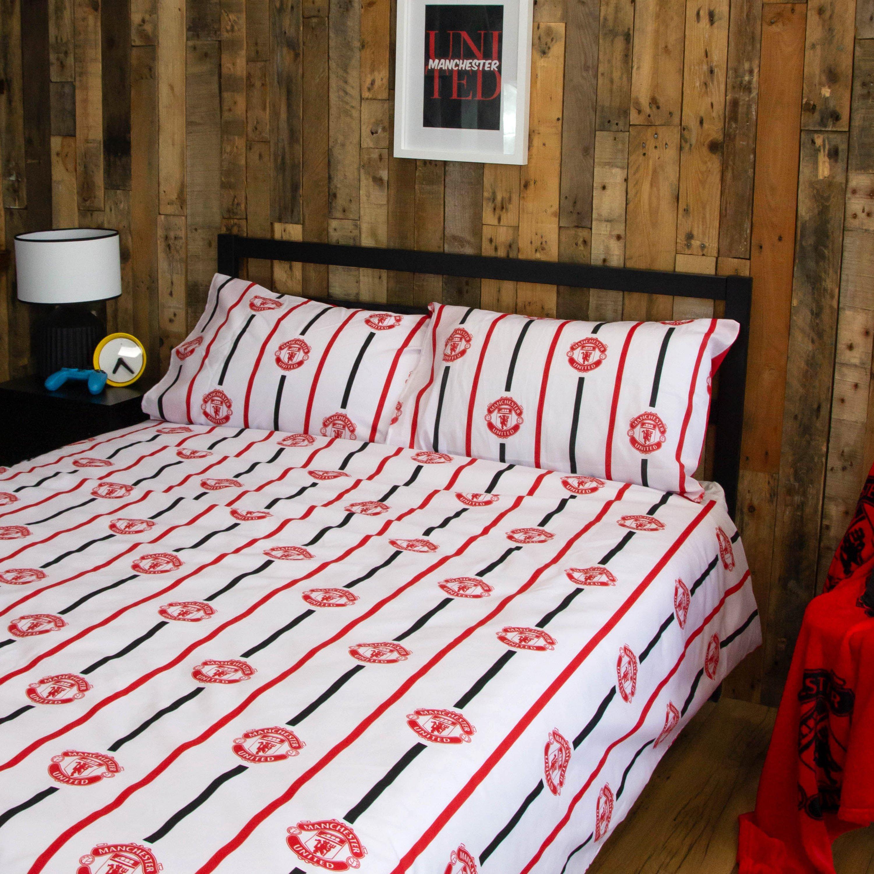 Multi Colou - Team - Man United FC Double Panel Duvet - 3