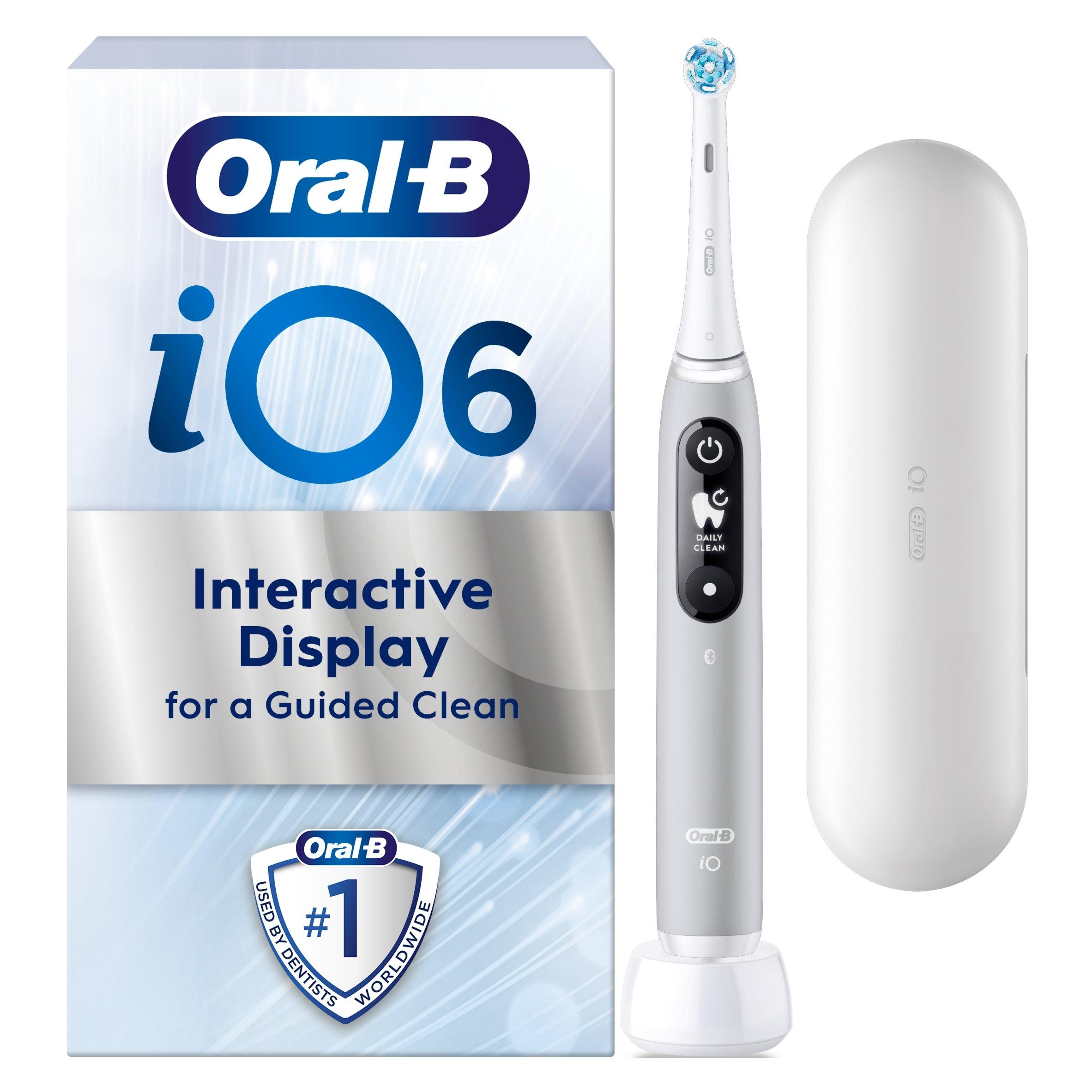 Grey - Oral B - Oral-B iO - 6 - Grey Electric Toothbrush - 5