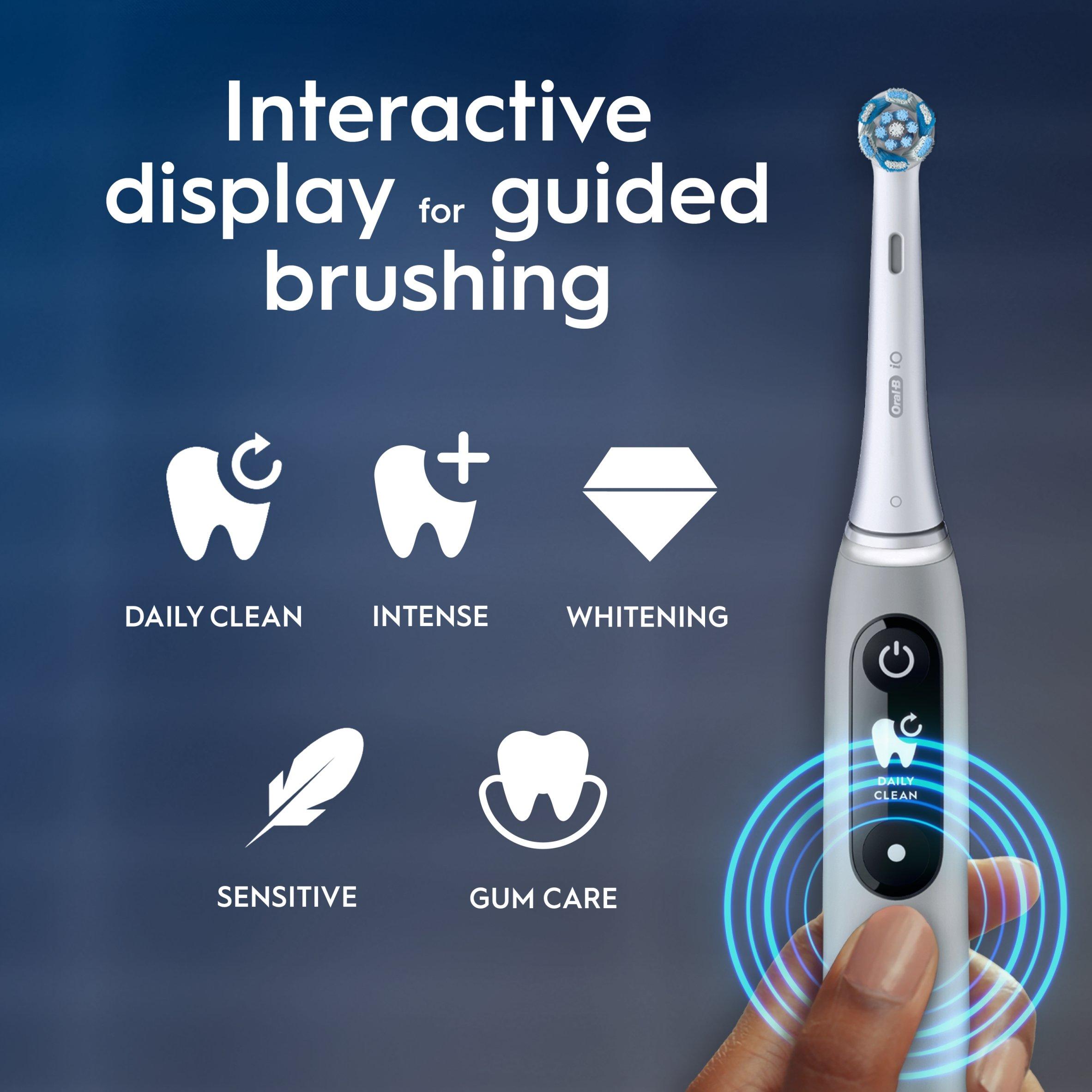 Grey - Oral B - Oral-B iO - 6 - Grey Electric Toothbrush - 7