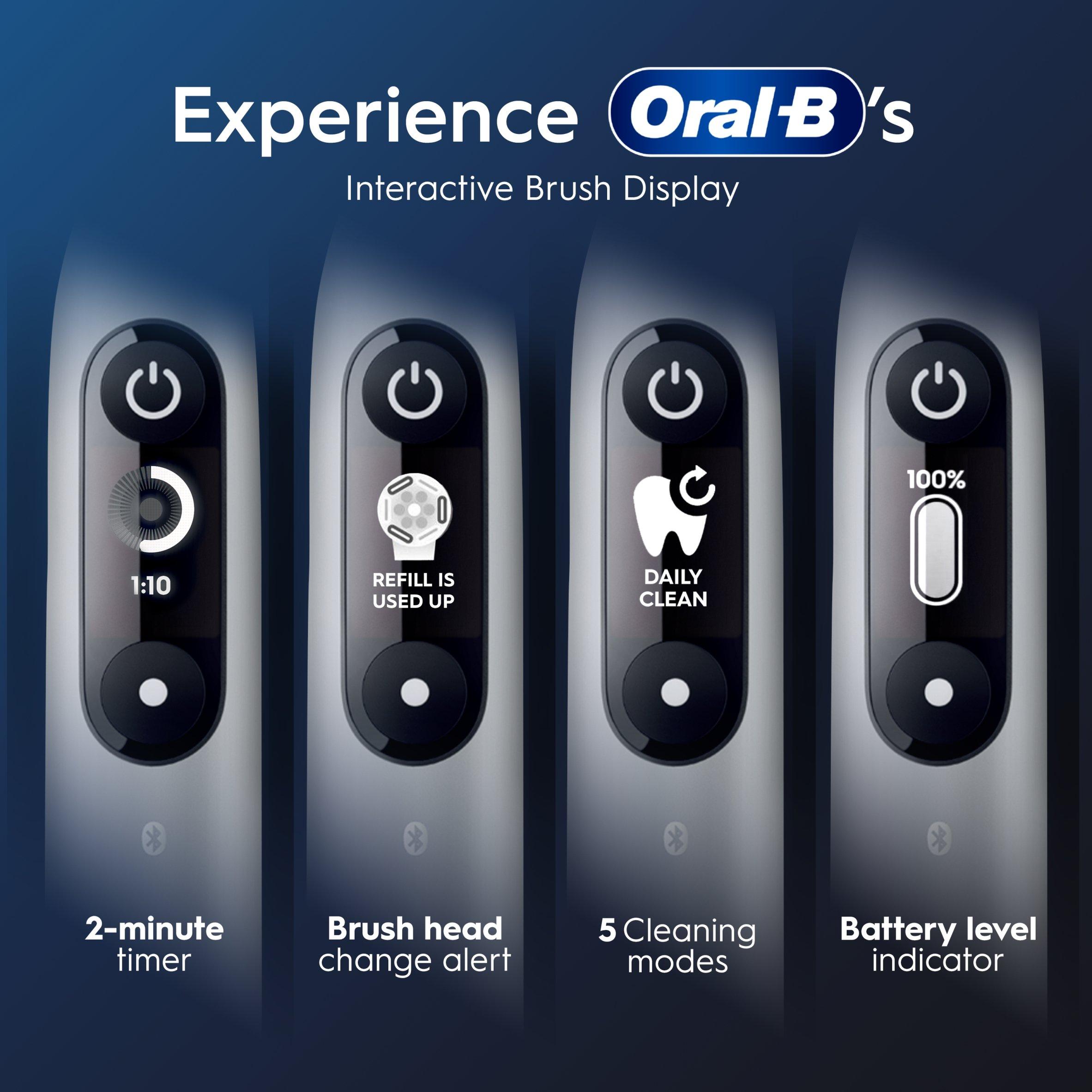 Grey - Oral B - Oral-B iO - 6 - Grey Electric Toothbrush - 8