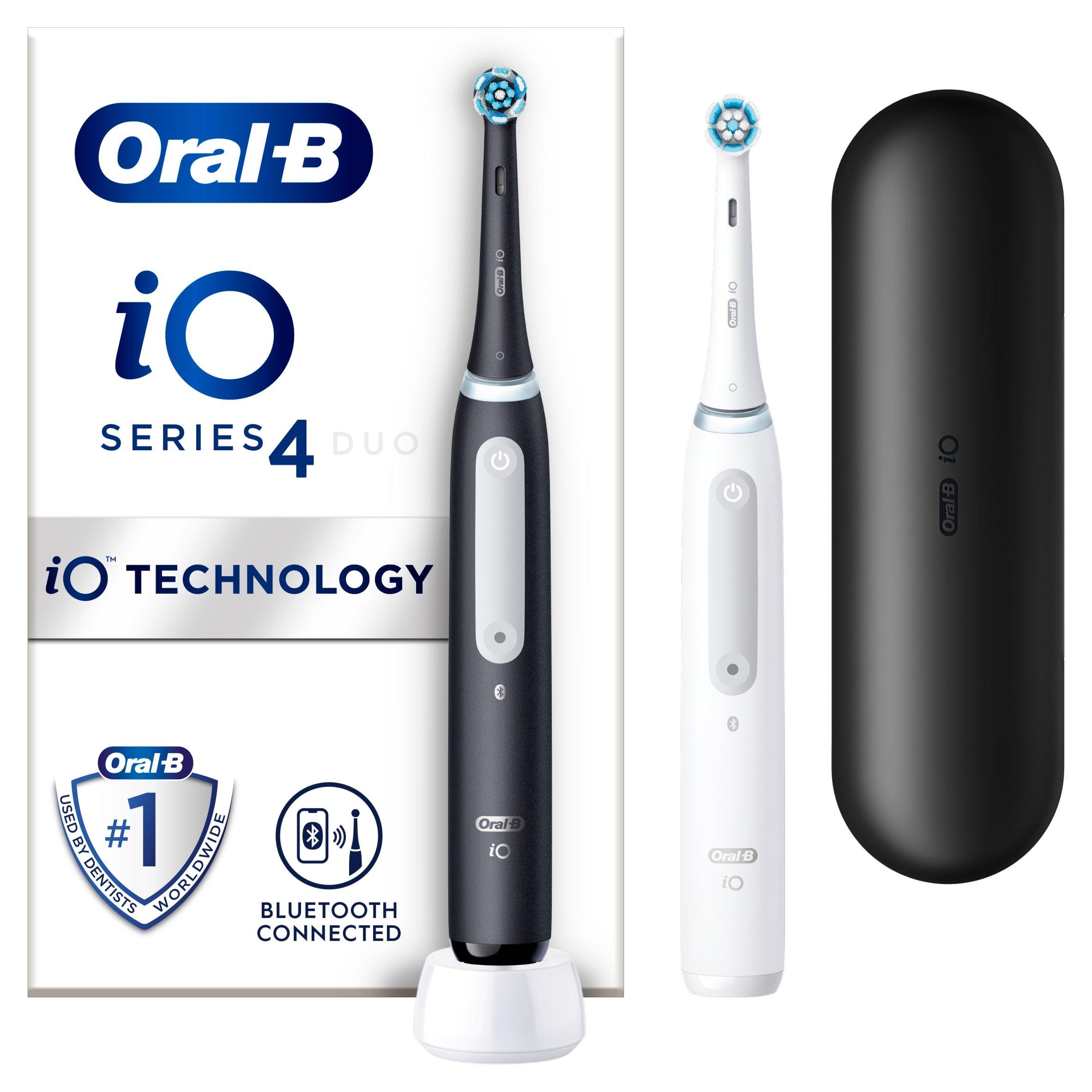 Black & White - Oral B - Oral-B iO4 Matte Black & White (Duo Pack) - 3