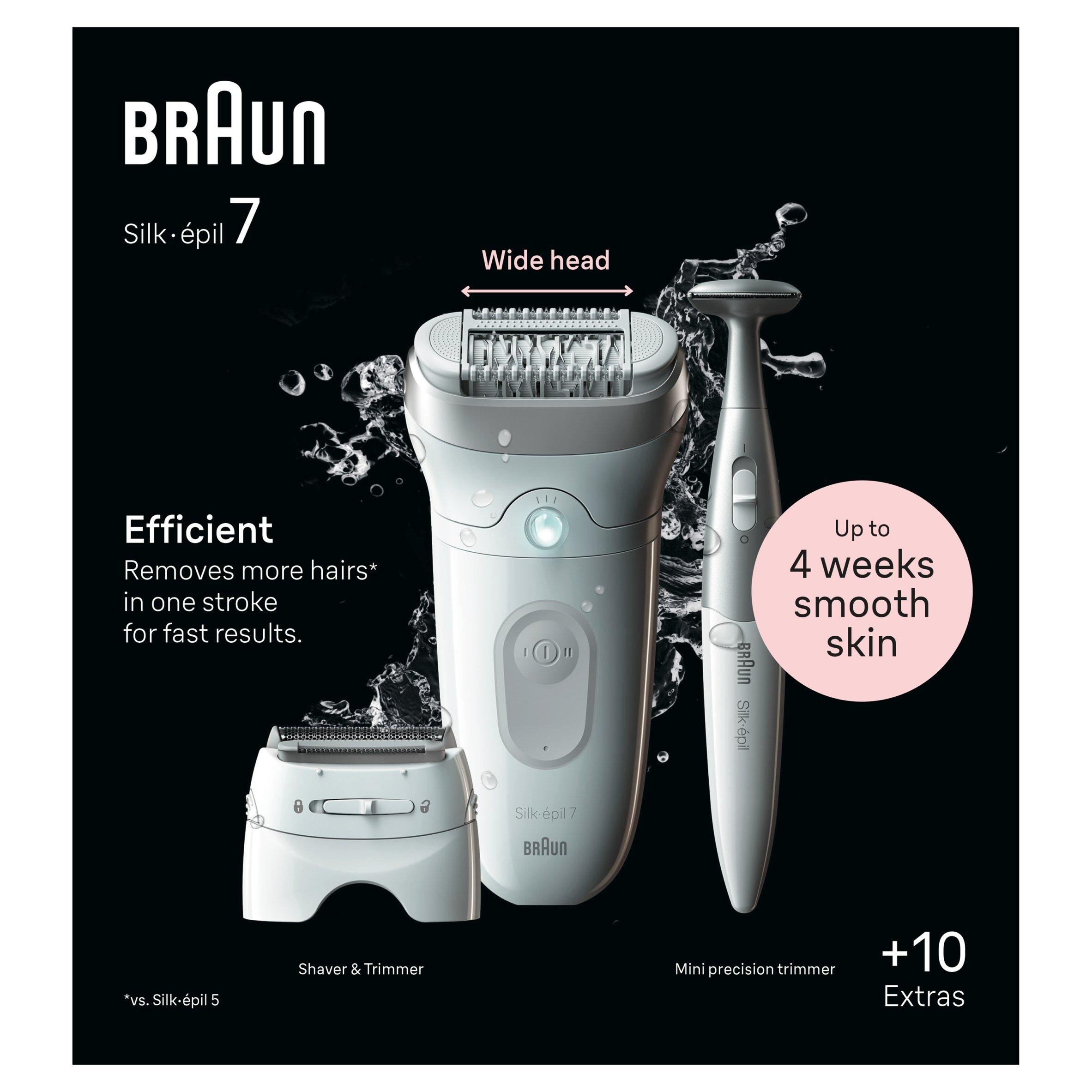 White - Braun - Braun Silk-epil 7 S7-241 Epilator - 7