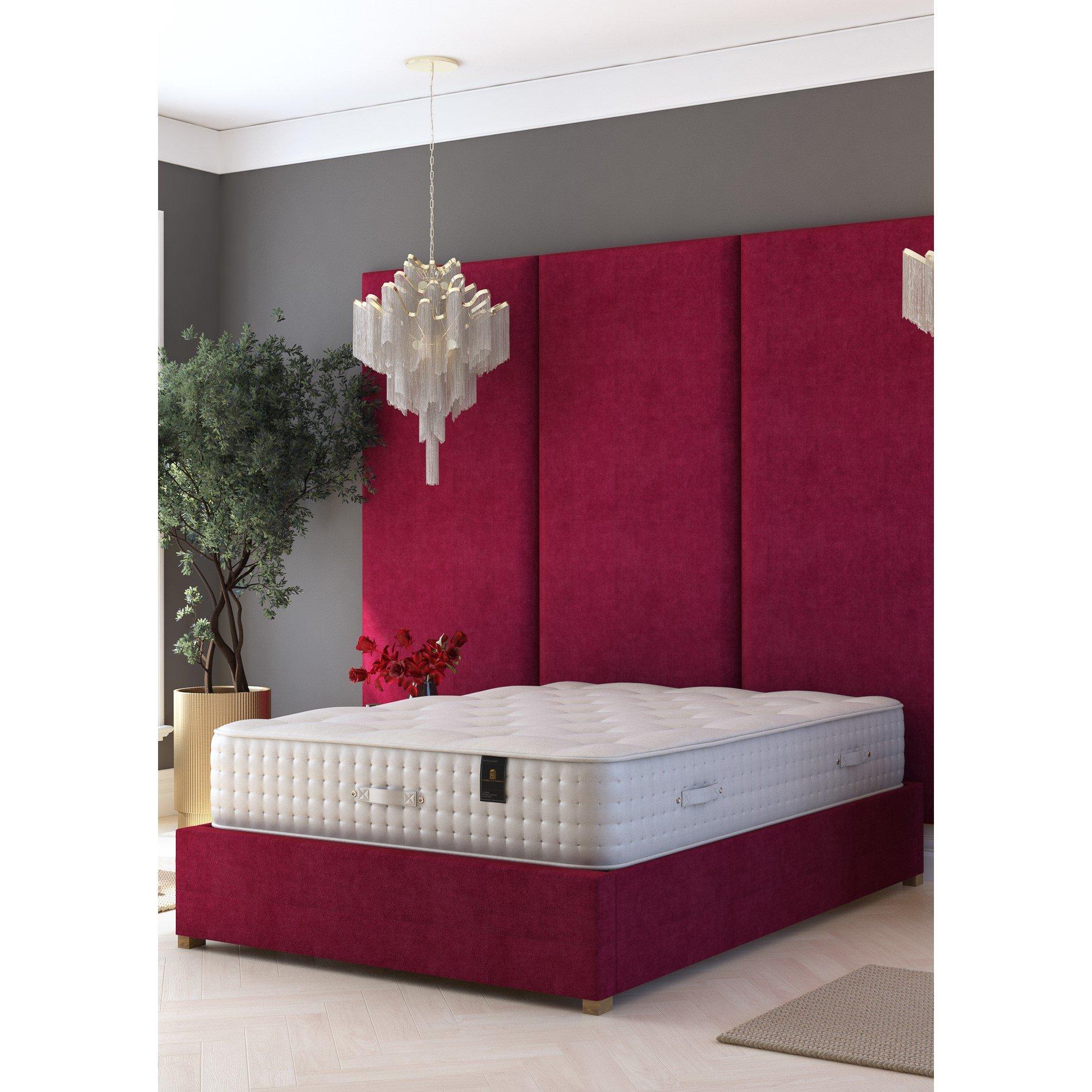 White - Laurence Llewelyn-Bowen - Luxury Wool Cashmere 3000 Pocket Sprung Mattress - 3