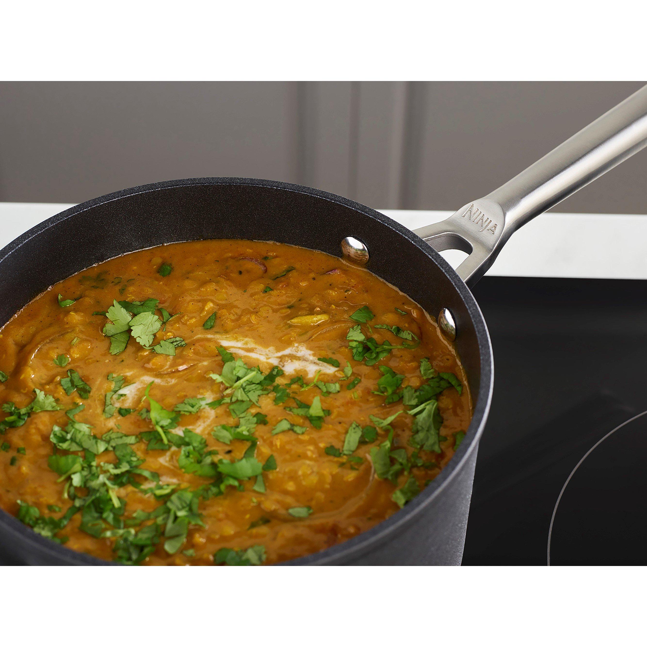 Black / Silver - Ninja - Foodi ZEROSTICK Stackable 5-Piece Pan Set C55000UK - 4