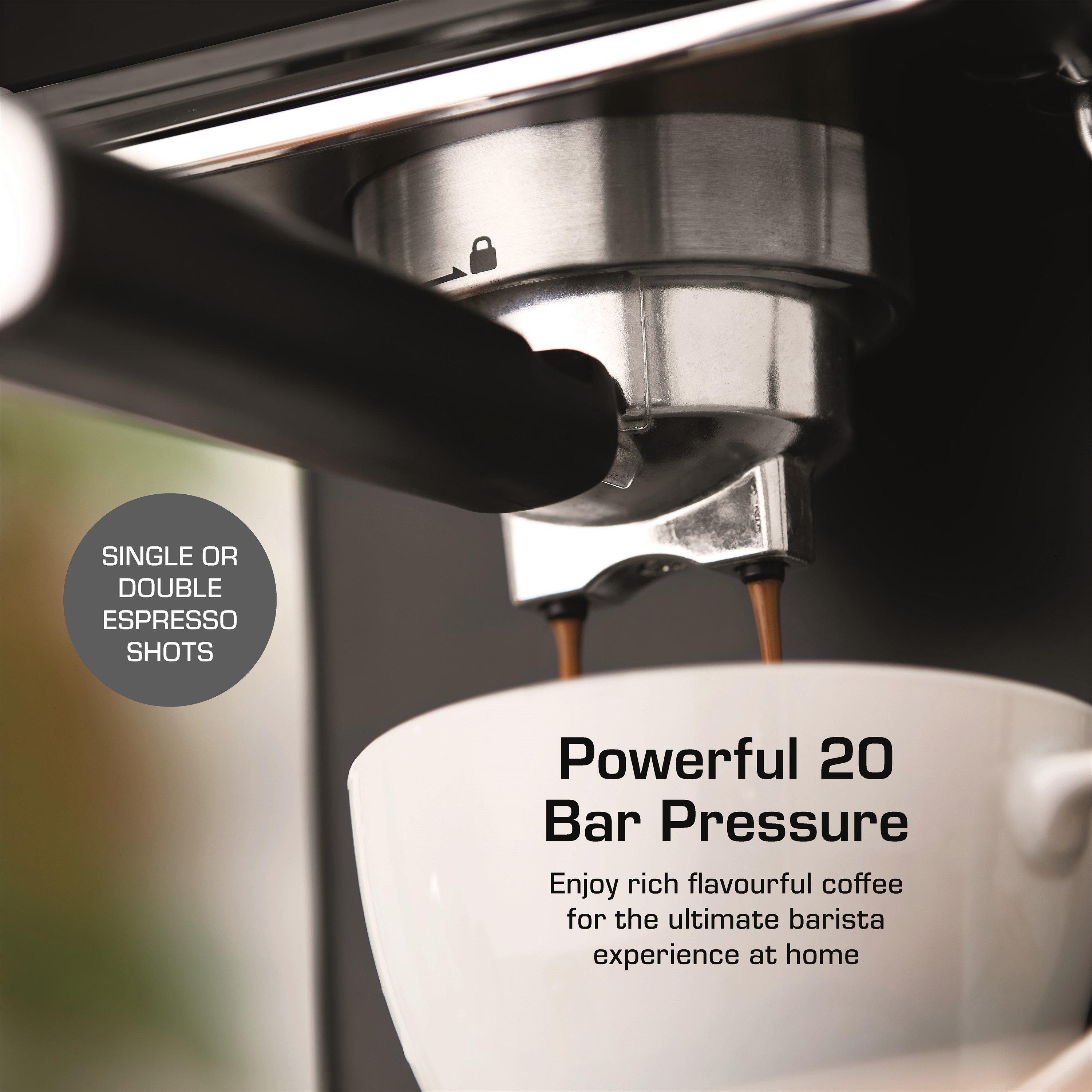 Black - Swan - Swan Pump Espresso Digital Coffee Machine - 4