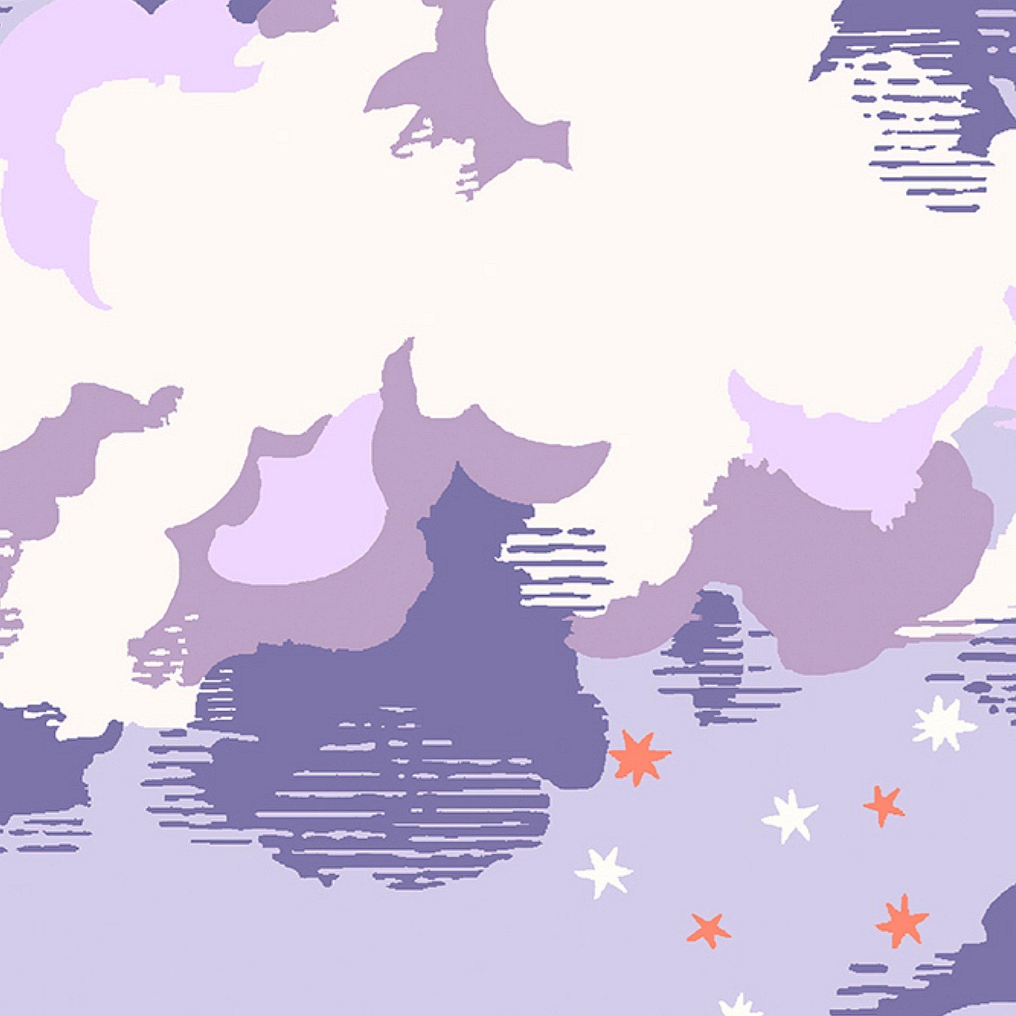 Violet - Cath Kidston - Cath Kidston Silver Linings Violet Wallpaper - 4