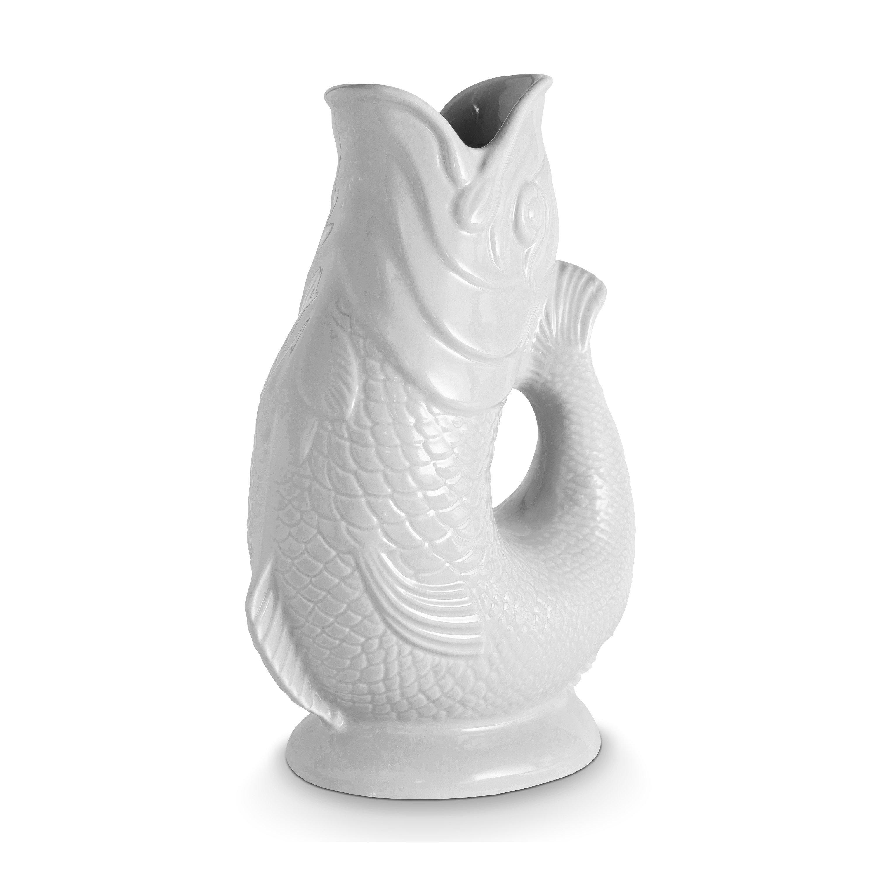 Wade  Fish Jug 0.6L White - Medium