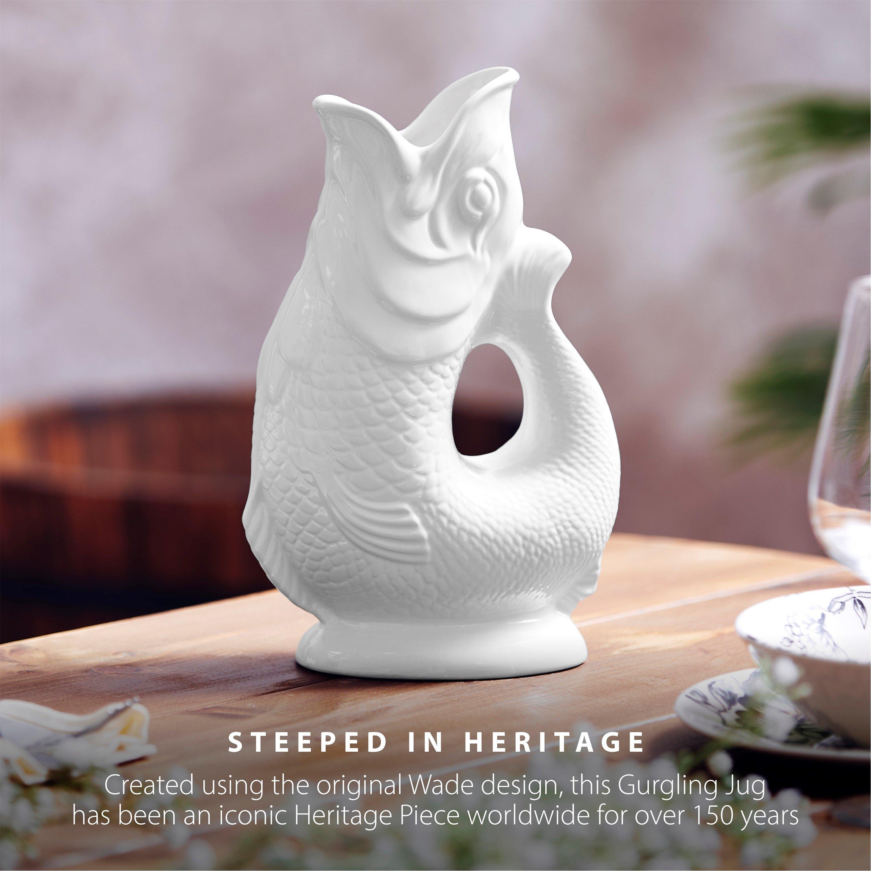 White - WADE - Wade Fish Jug 0.6L White - 3