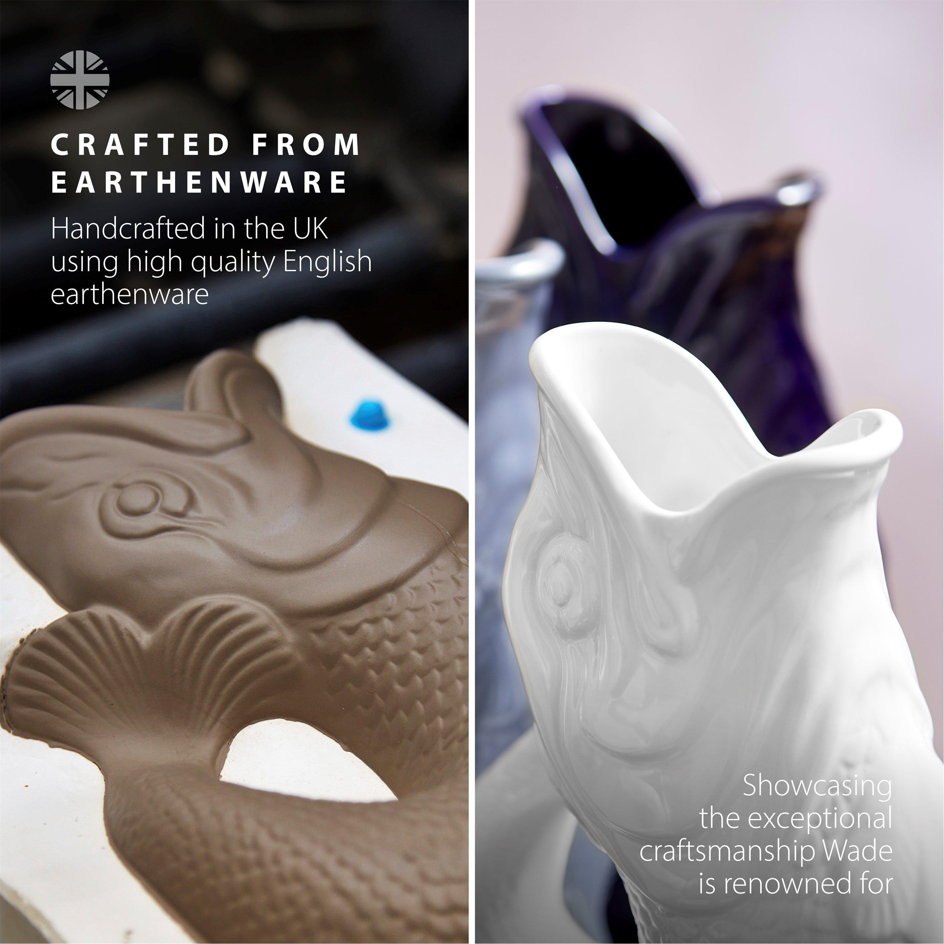 White - WADE - Wade Fish Jug 0.6L White - 5