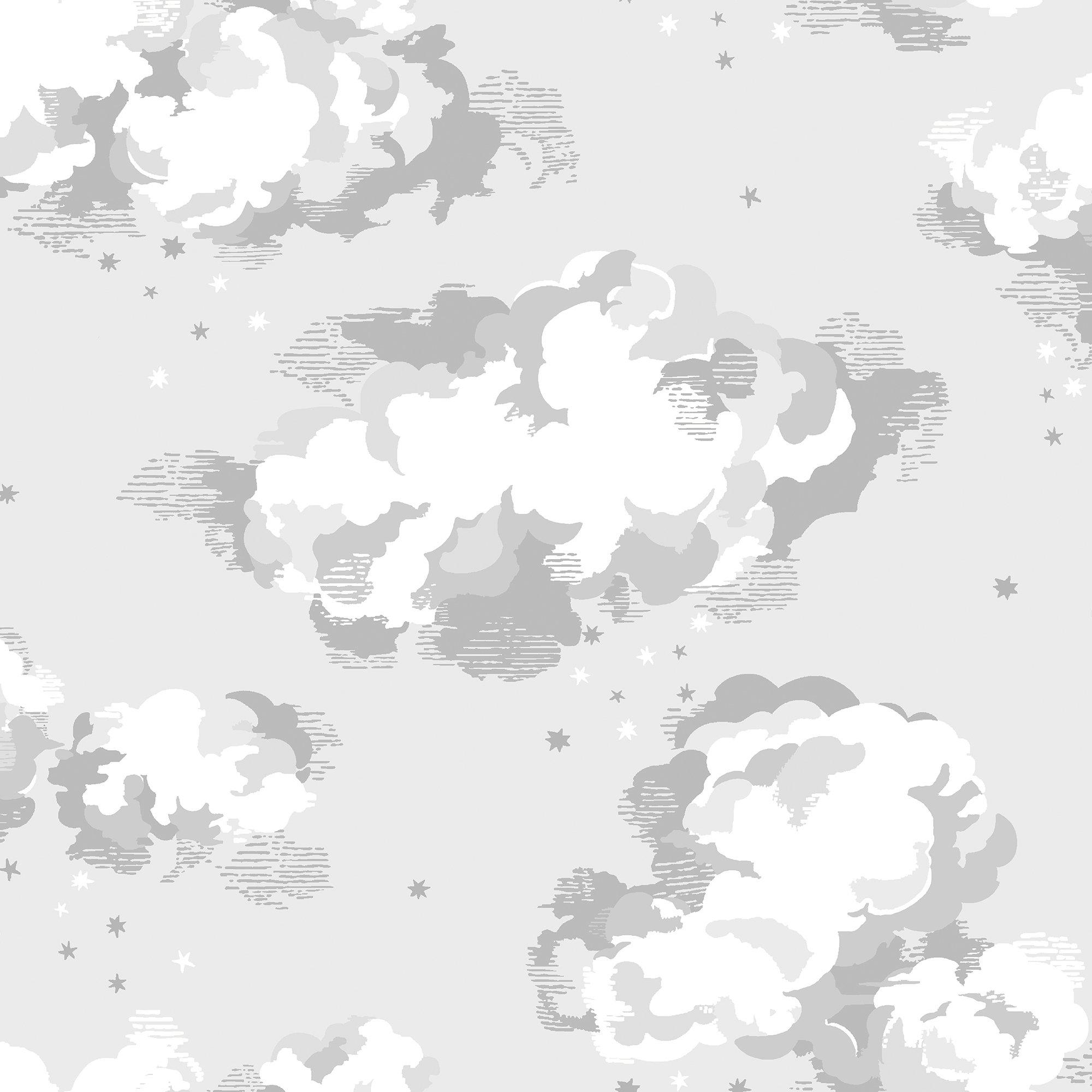 Silver - Cath Kidston - Cath Kidston Silver Linings Neutral Wallpaper - 2