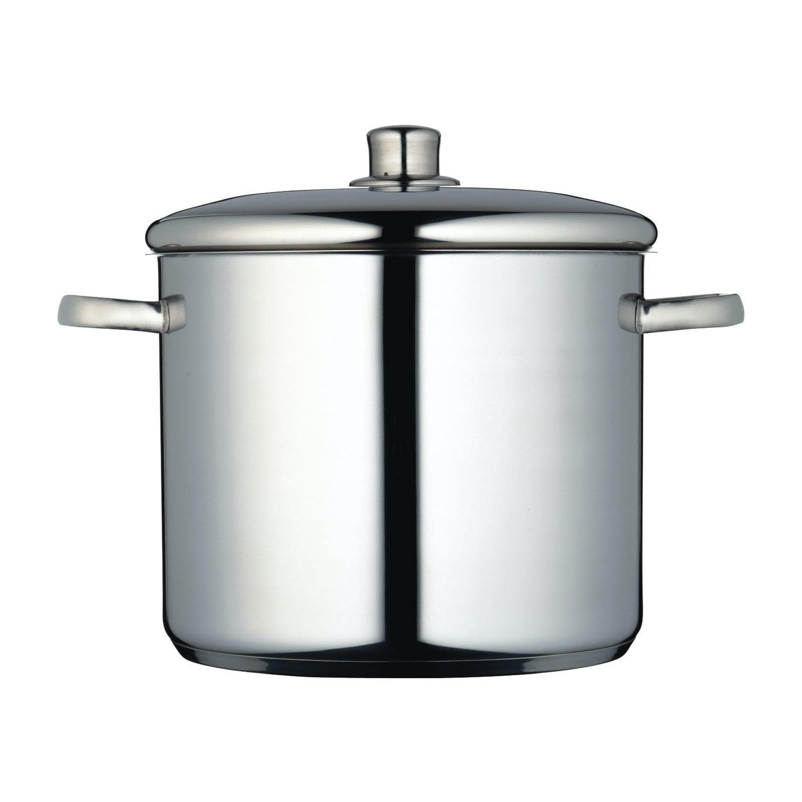 Masterclass  Stainless Steel Stockpot, 11L - Silver - 11L