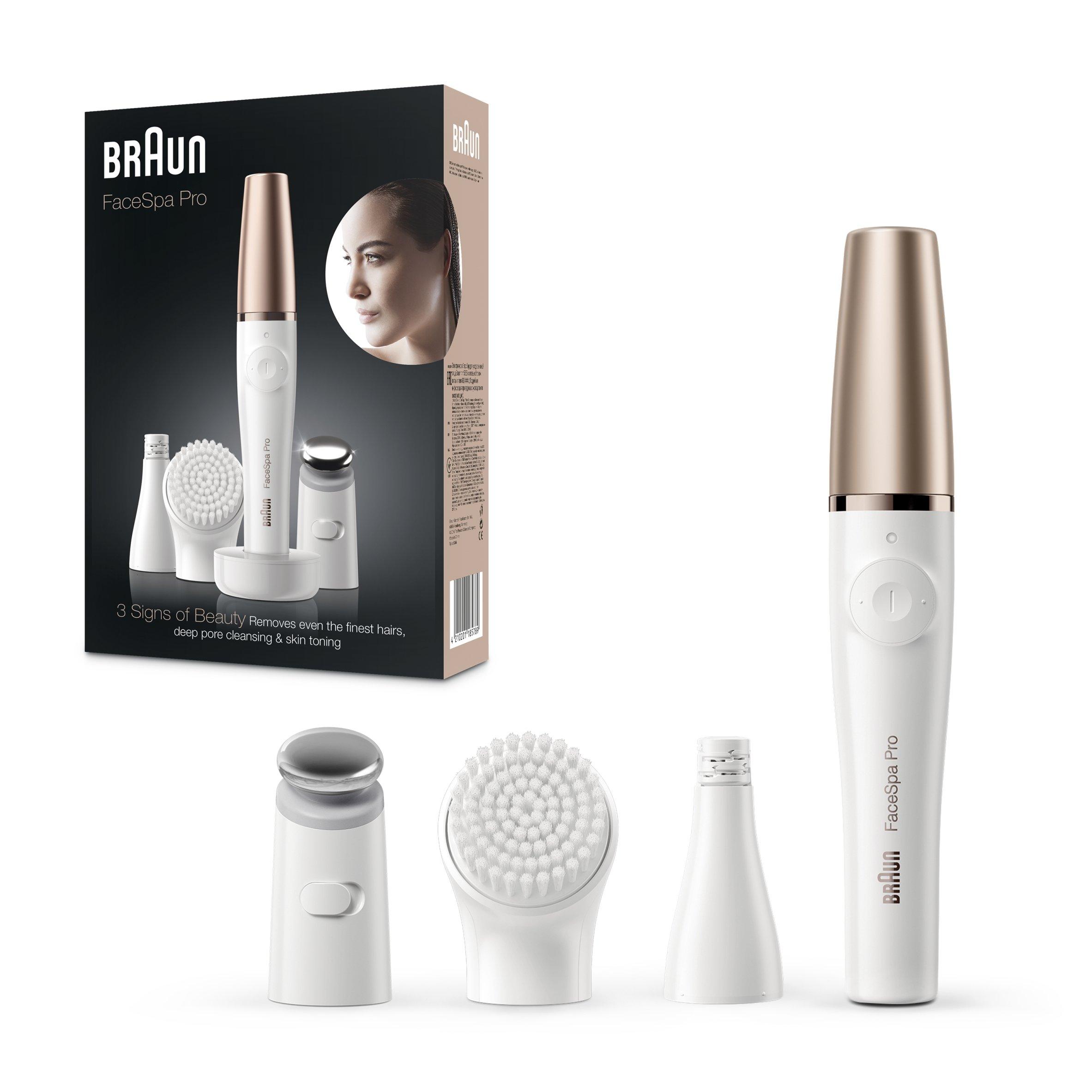 White - Braun - Braun FaceSpa Pro 3 in 1 Salon Beauty at Home - 1