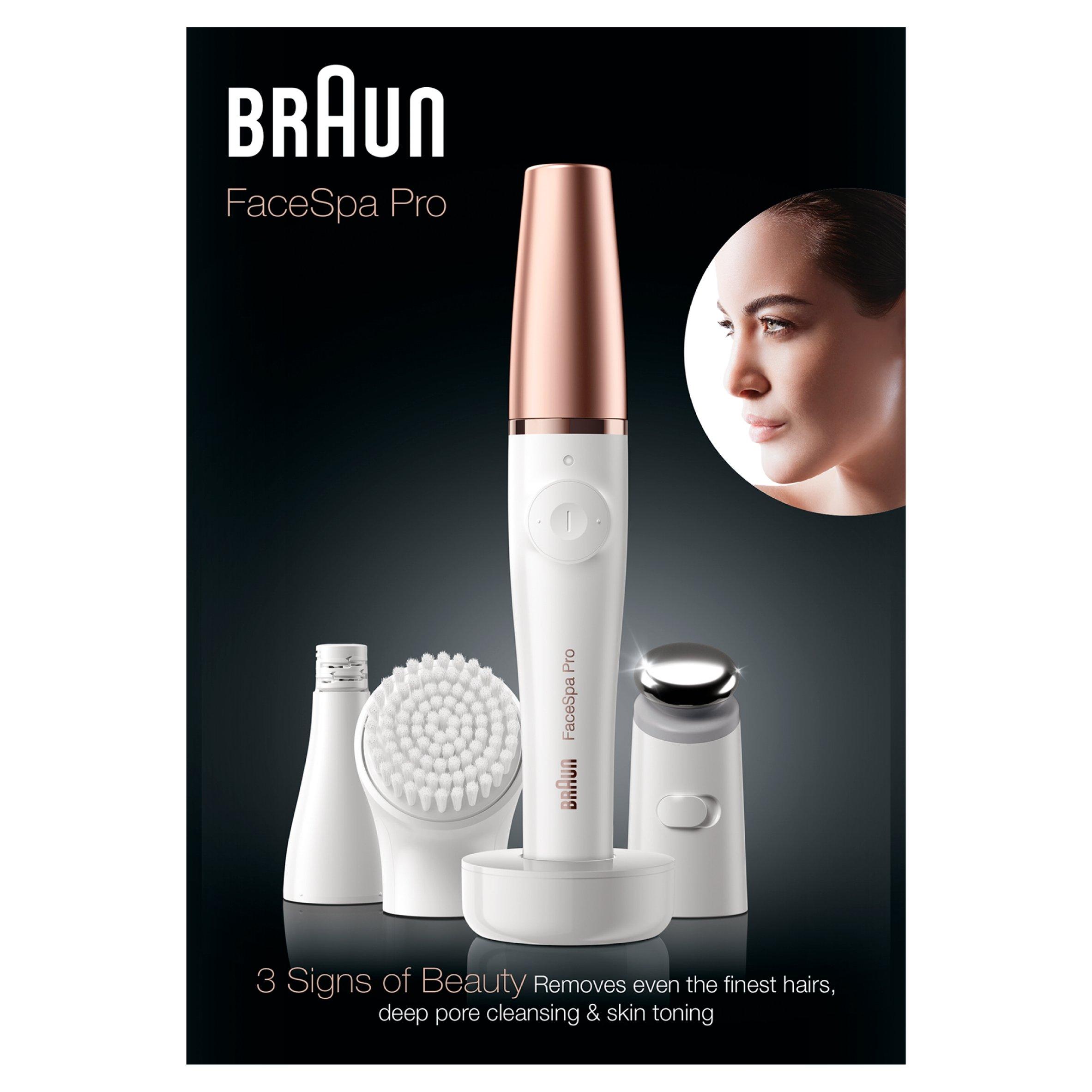 White - Braun - Braun FaceSpa Pro 3 in 1 Salon Beauty at Home - 3