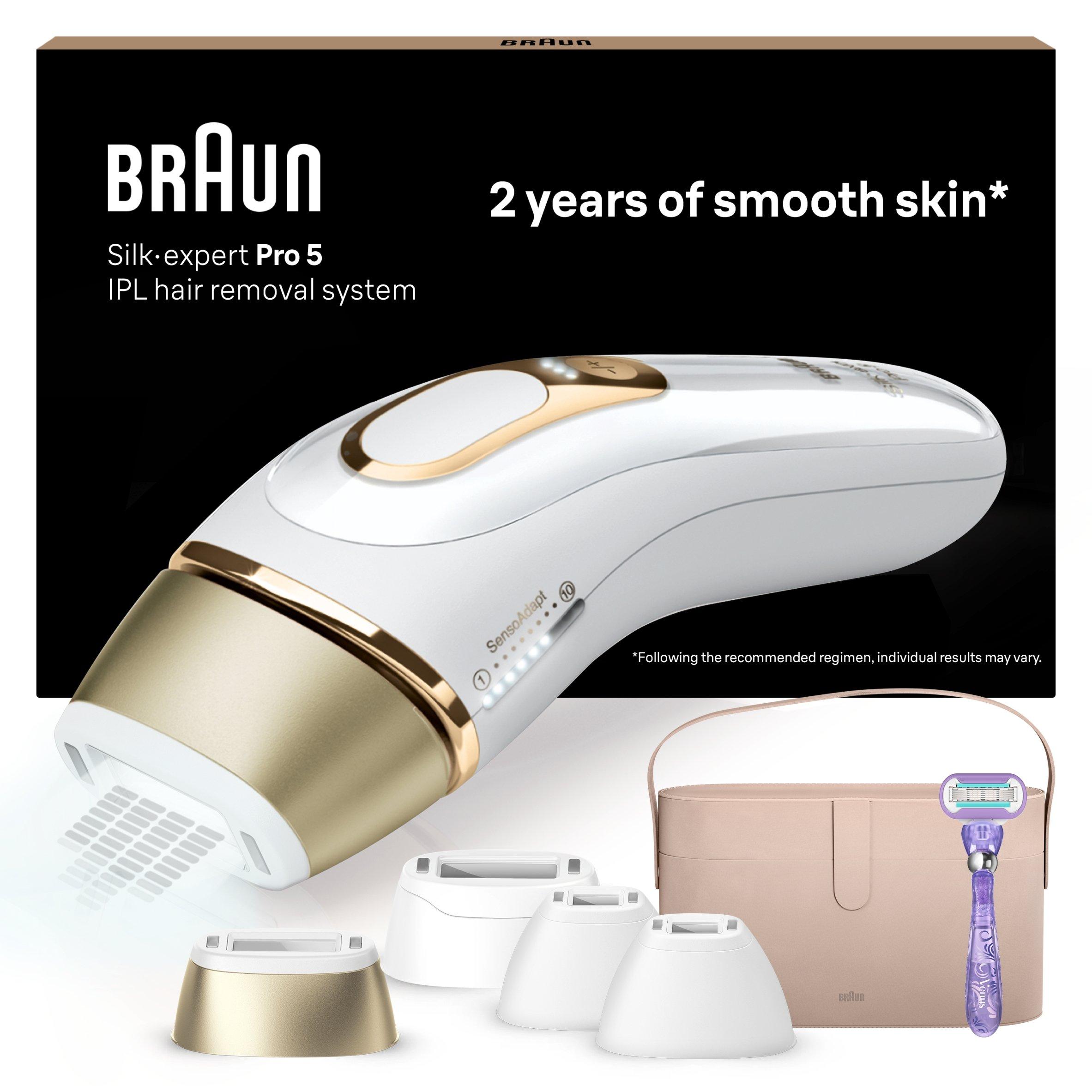 White - Braun - Braun IPL5347 Permanent Hair Removal - 3
