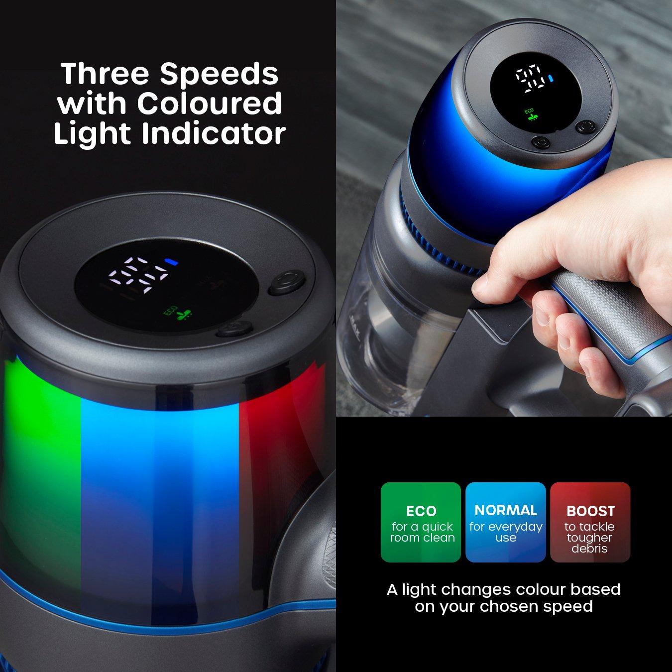 Blue - Swan - Swan 29.6V Cordless Stick Vac - 5