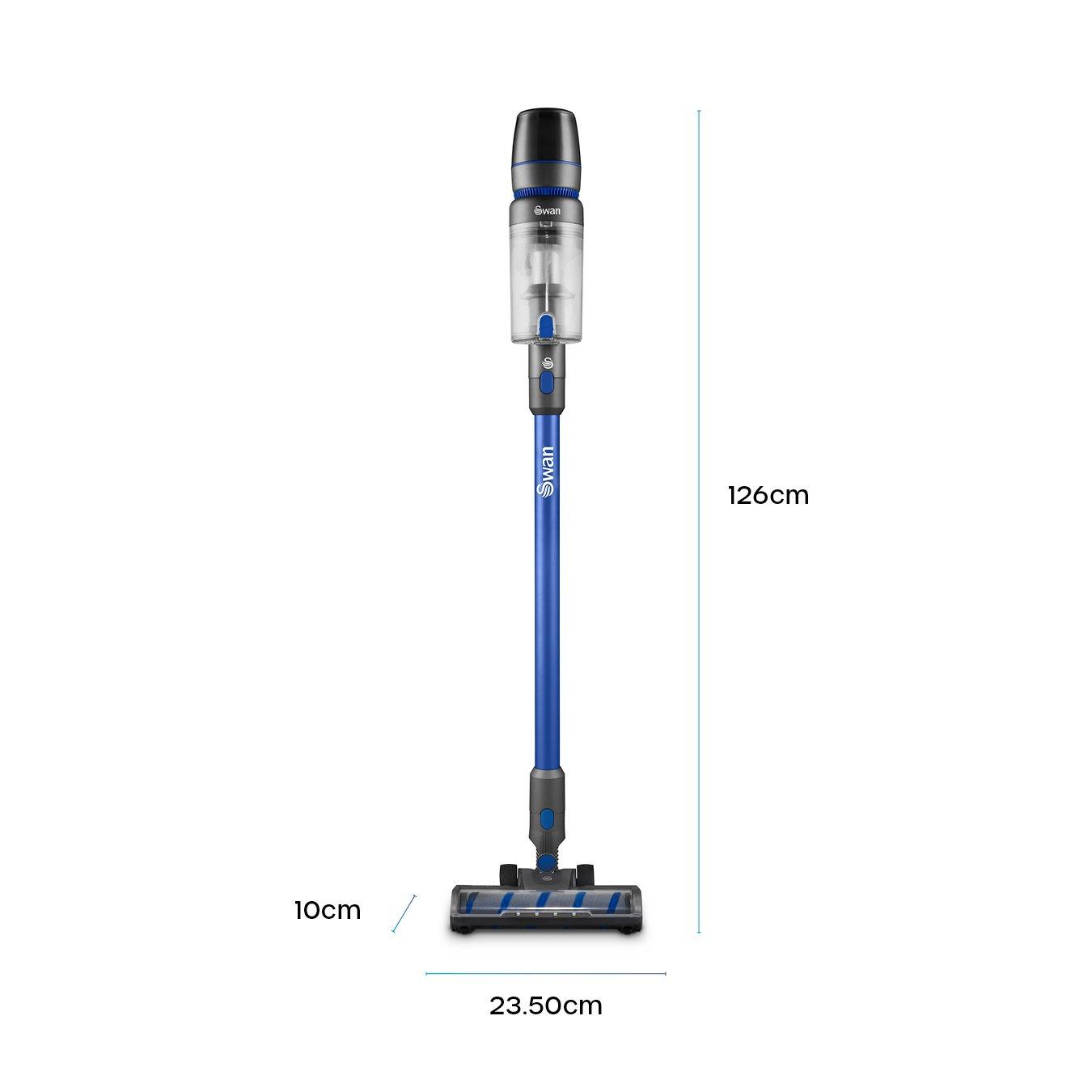 Blue - Swan - Swan 29.6V Cordless Stick Vac - 6